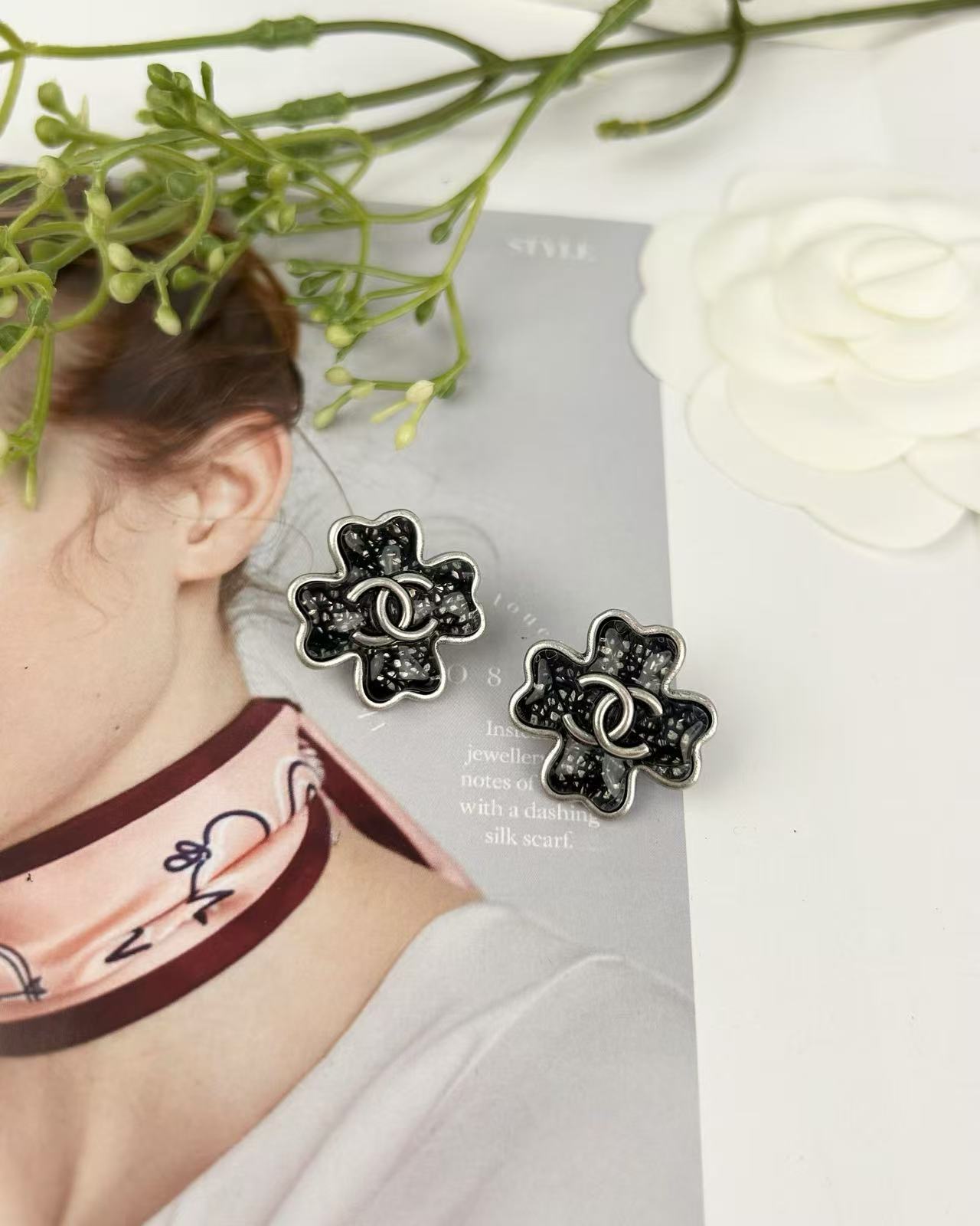 Chanel Luxury Earrings | Timeless Elegance & Boutique-Grade Quality 46