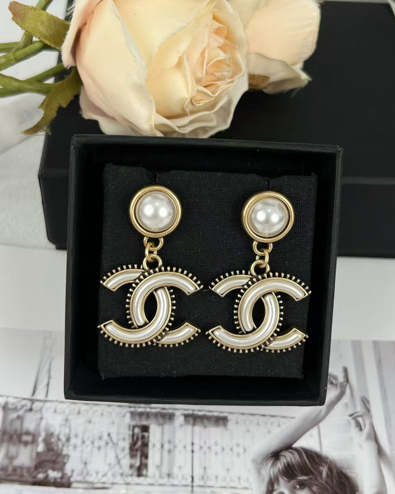 Chanel Luxury Earrings | Timeless Elegance & Boutique-Grade Quality 60