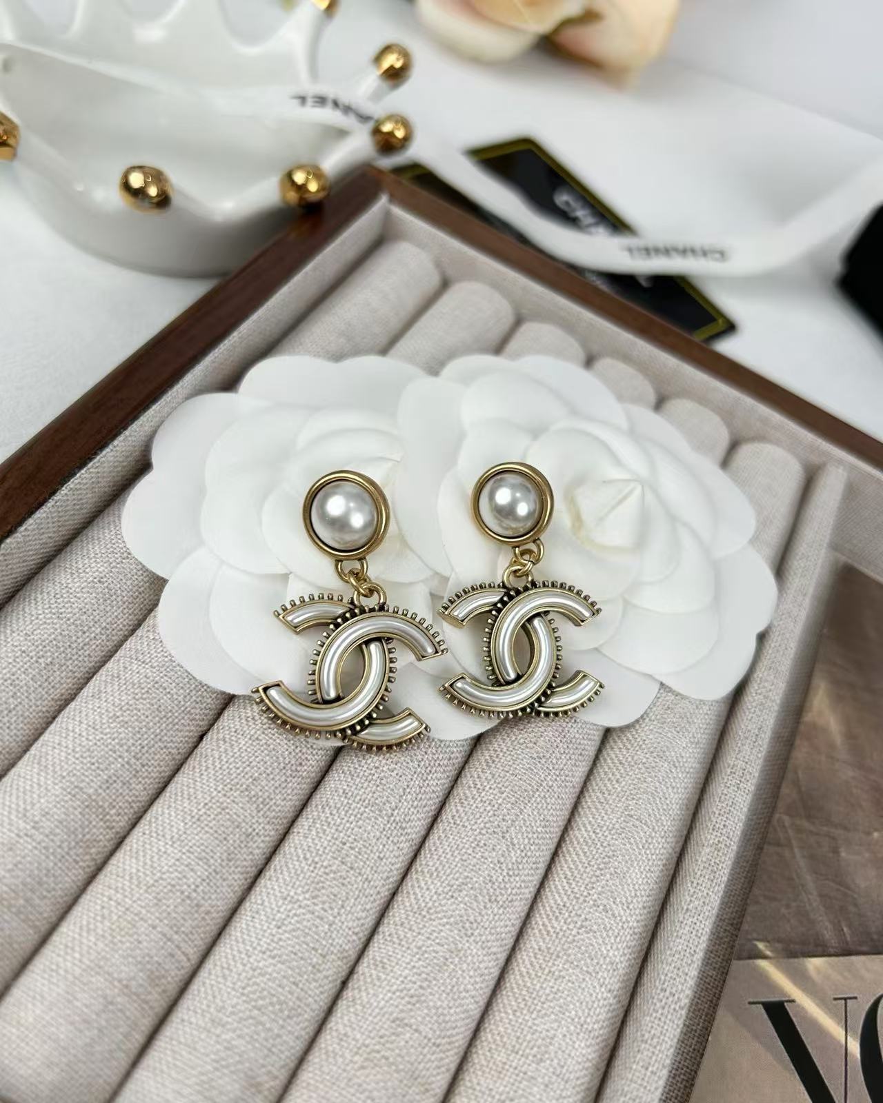 Chanel Luxury Earrings | Timeless Elegance & Boutique-Grade Quality 60