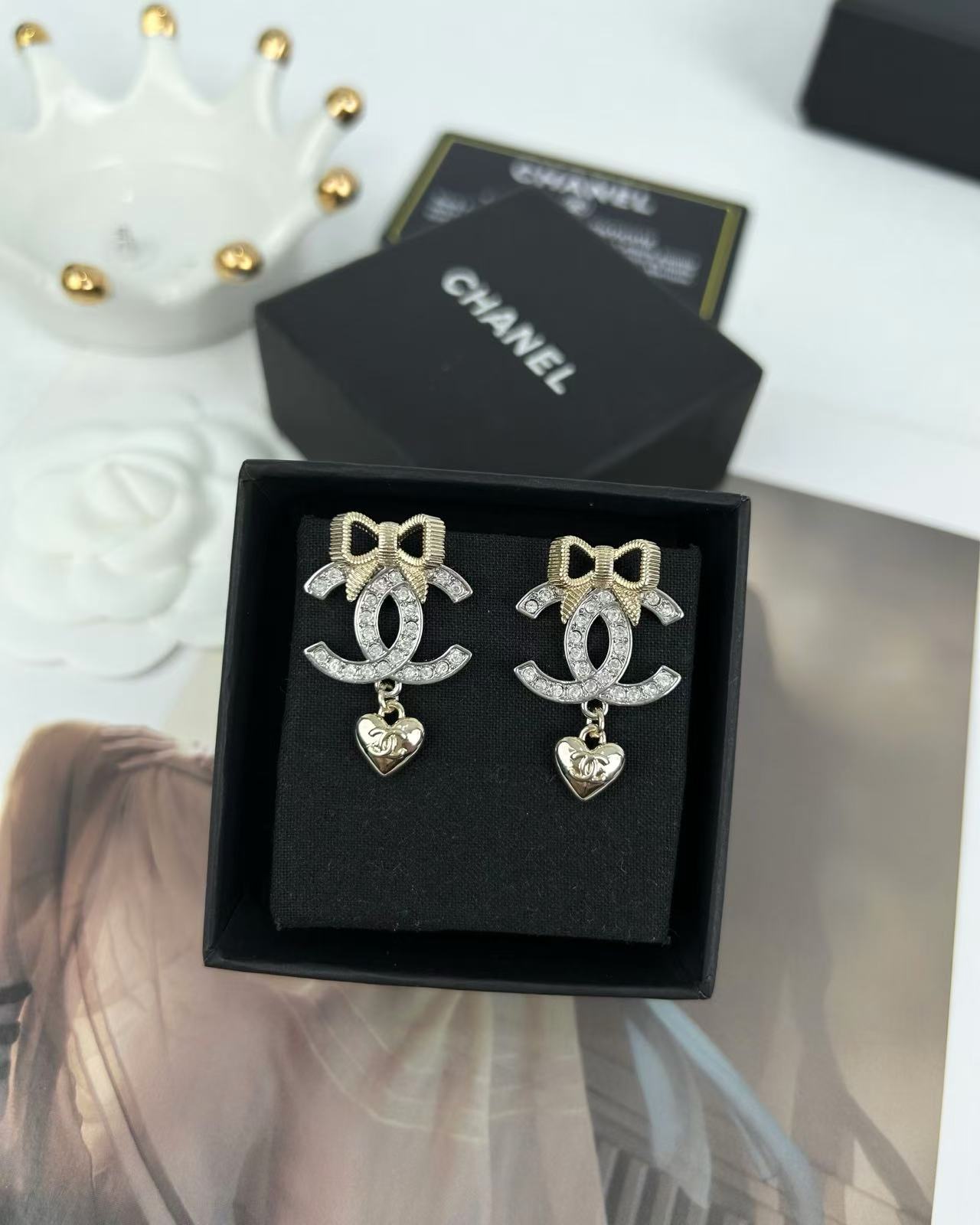 Chanel Luxury Earrings | Timeless Elegance & Boutique-Grade Quality 64