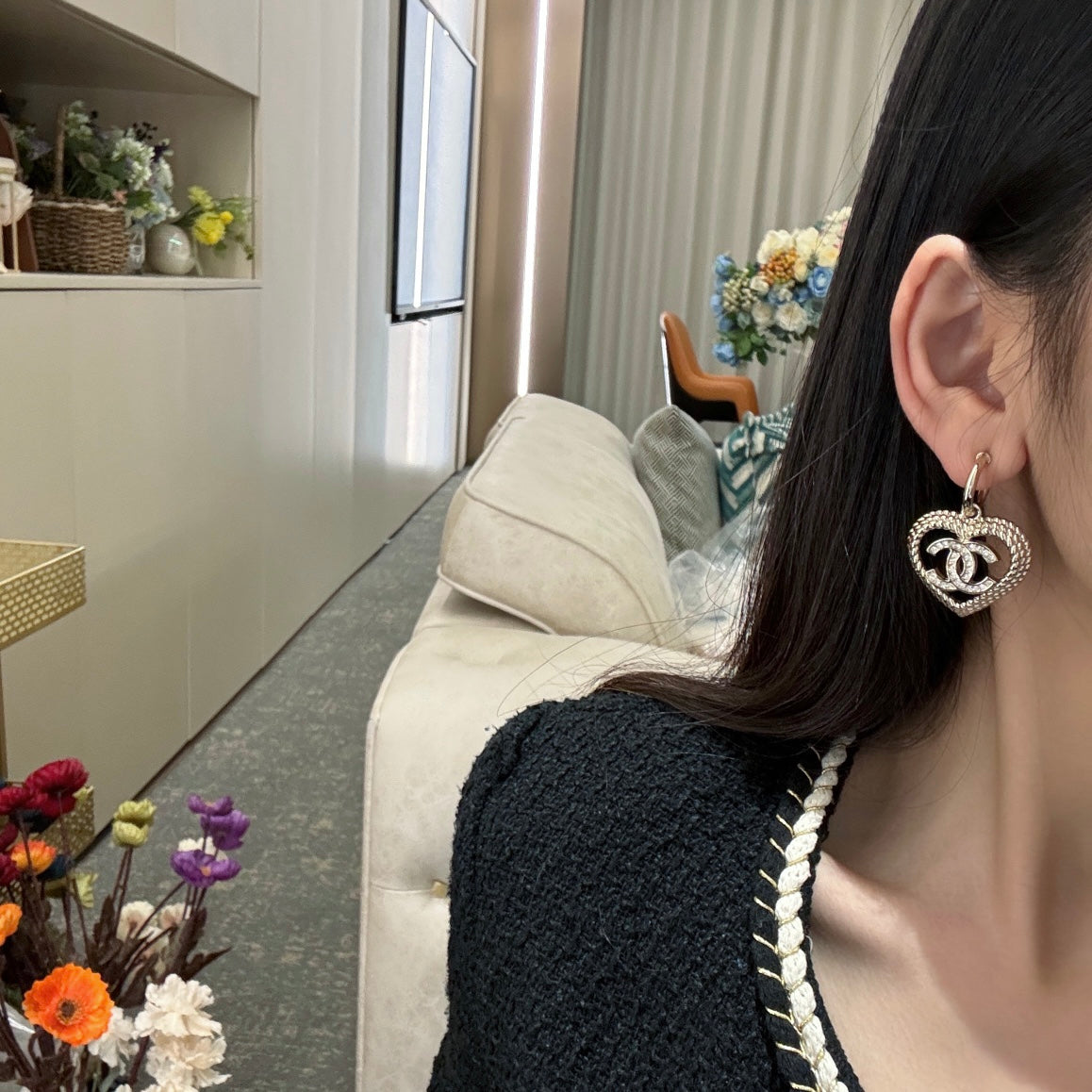Chanel Luxury Earrings | Timeless Elegance & Boutique-Grade Quality 74