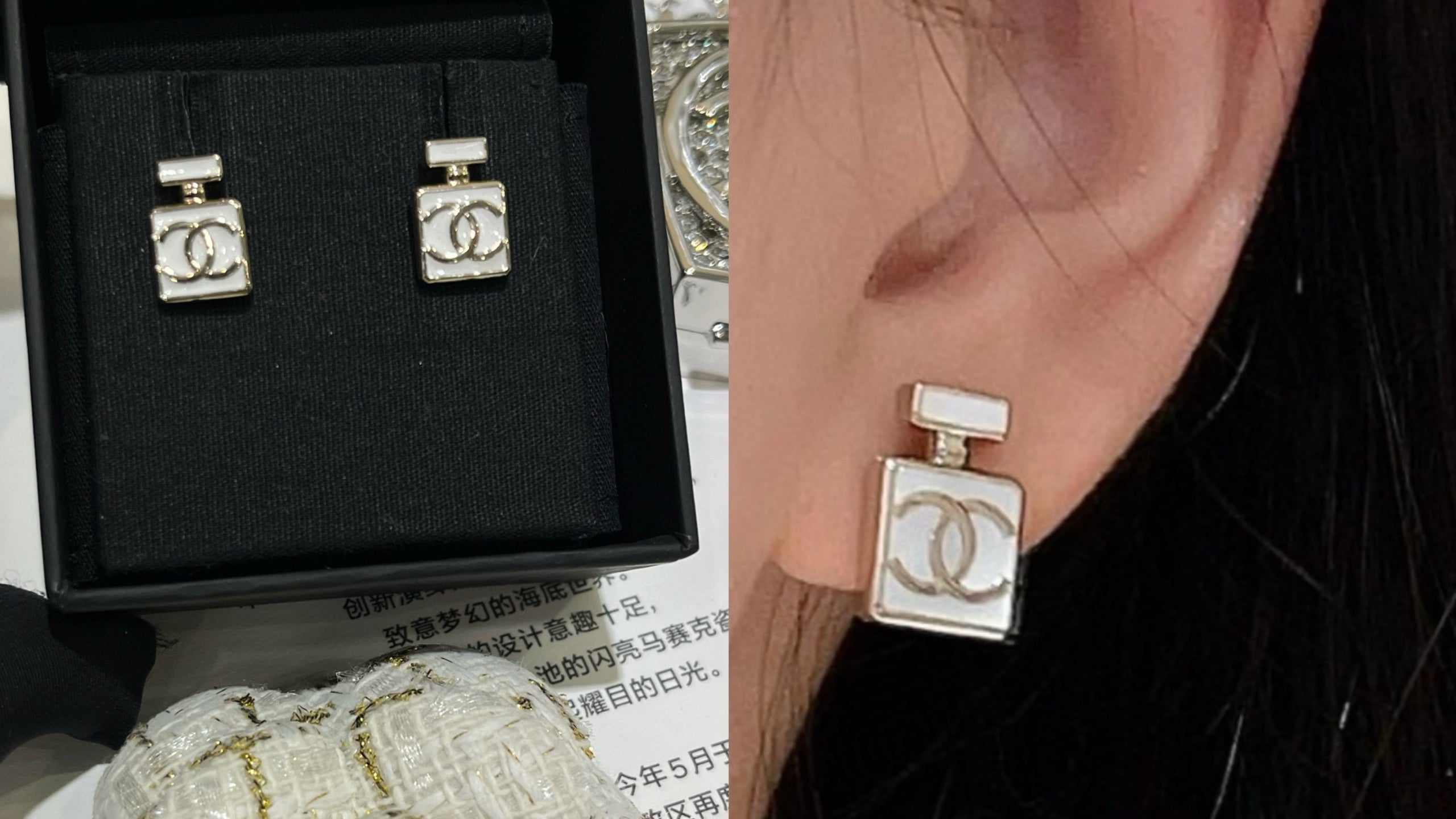 Chanel Luxury Earrings | Timeless Elegance & Boutique-Grade Quality 100