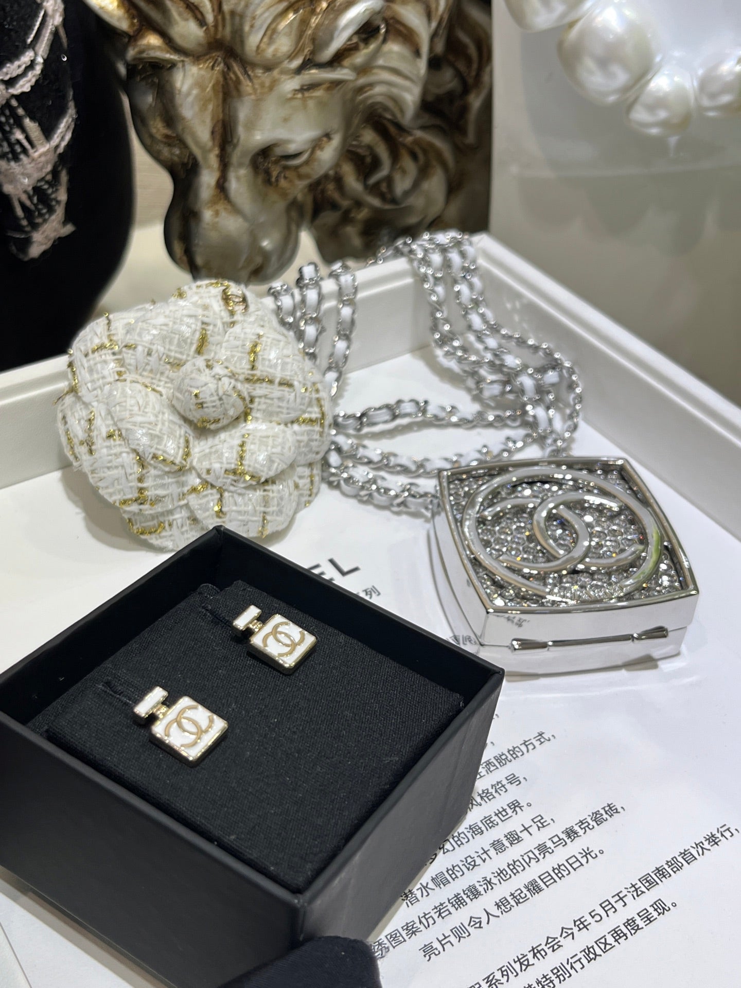 Chanel Luxury Earrings | Timeless Elegance & Boutique-Grade Quality 100