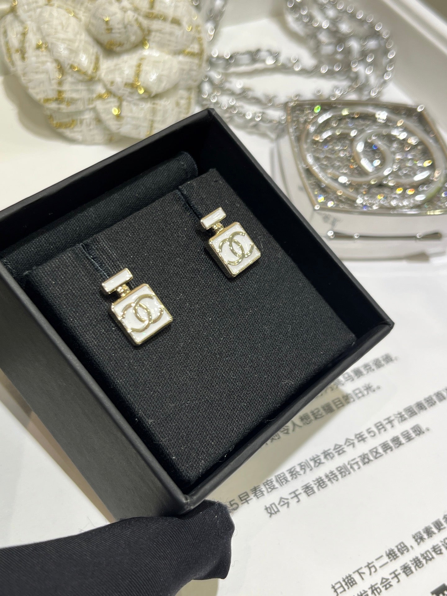 Chanel Luxury Earrings | Timeless Elegance & Boutique-Grade Quality 100