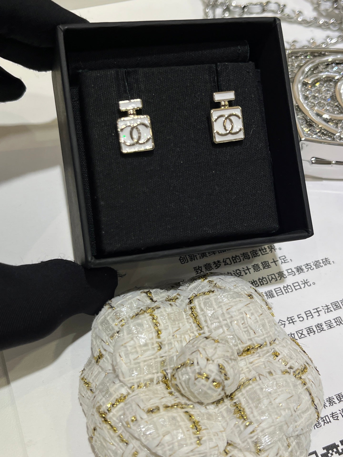 Chanel Luxury Earrings | Timeless Elegance & Boutique-Grade Quality 100