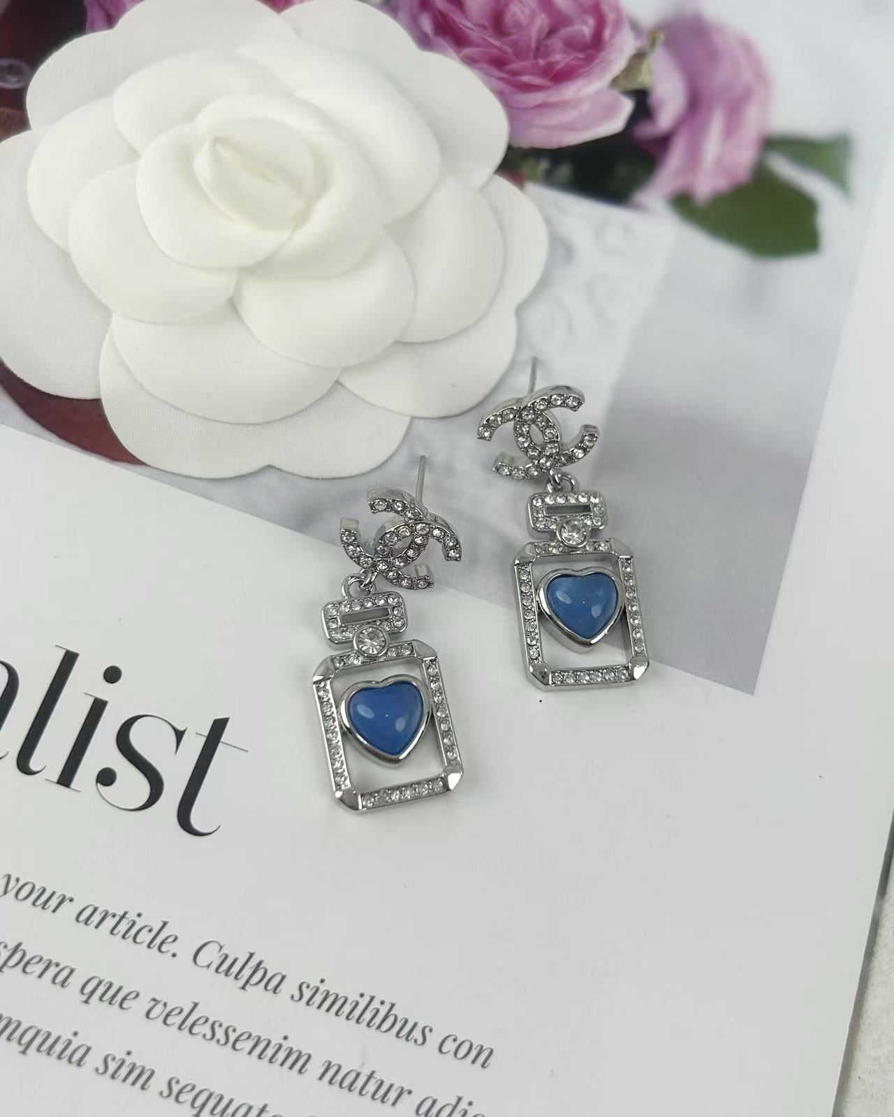 Chanel Luxury Earrings | Timeless Elegance & Boutique-Grade Quality 107