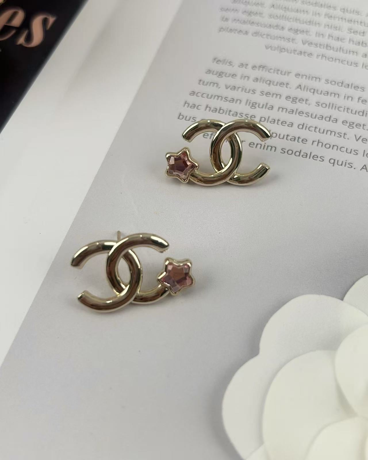 Chanel Luxury Earrings | Timeless Elegance & Boutique-Grade Quality 108