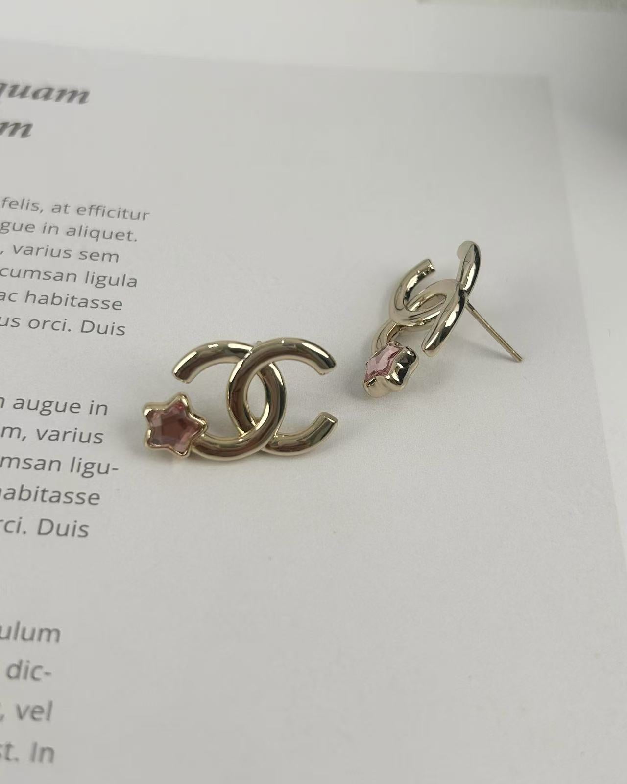 Chanel Luxury Earrings | Timeless Elegance & Boutique-Grade Quality 108