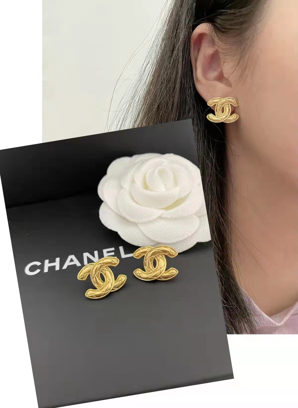 Chanel Luxury Earrings | Timeless Elegance & Boutique-Grade Quality 115