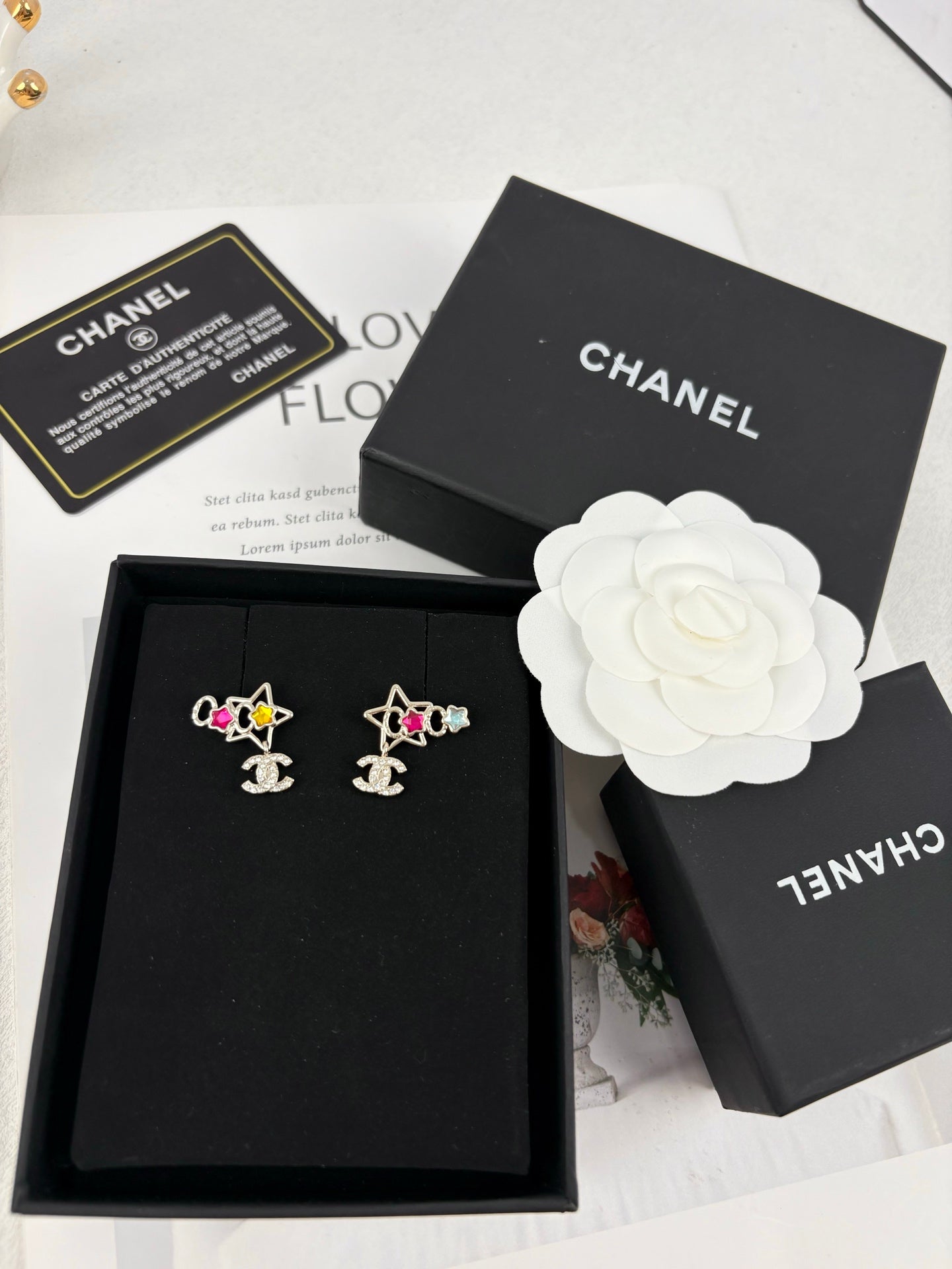 Chanel Luxury Earrings | Timeless Elegance & Boutique-Grade Quality 116