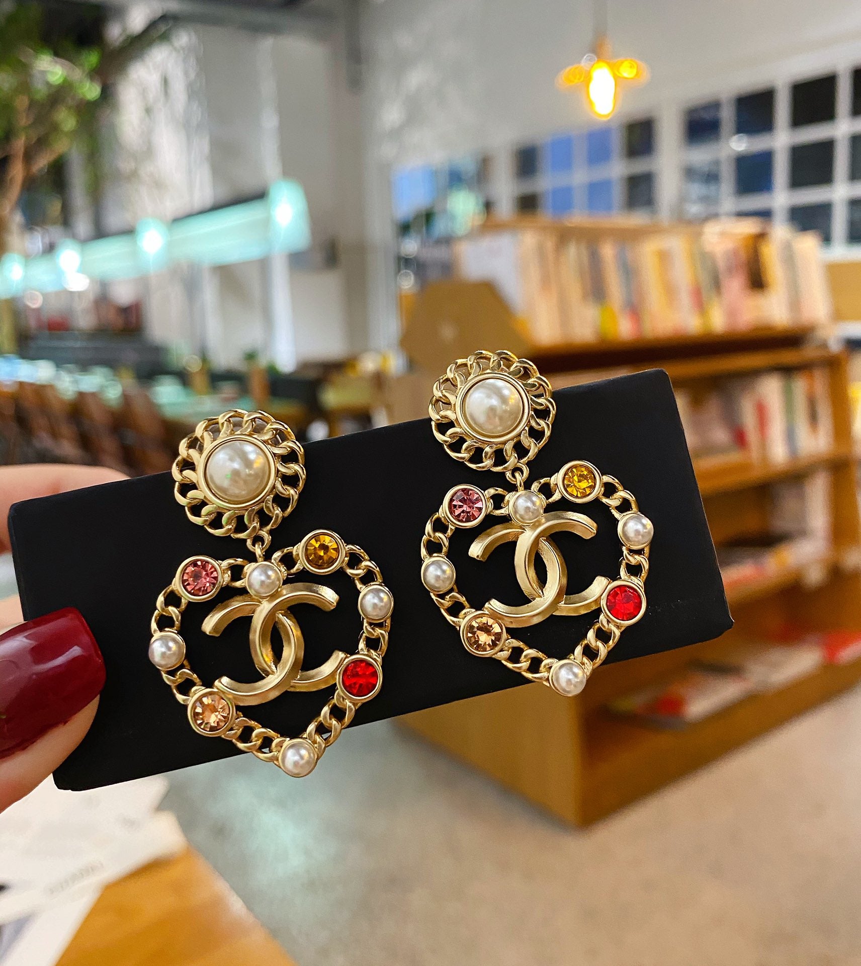 Chanel Luxury Earrings | Timeless Elegance & Boutique-Grade Quality 120