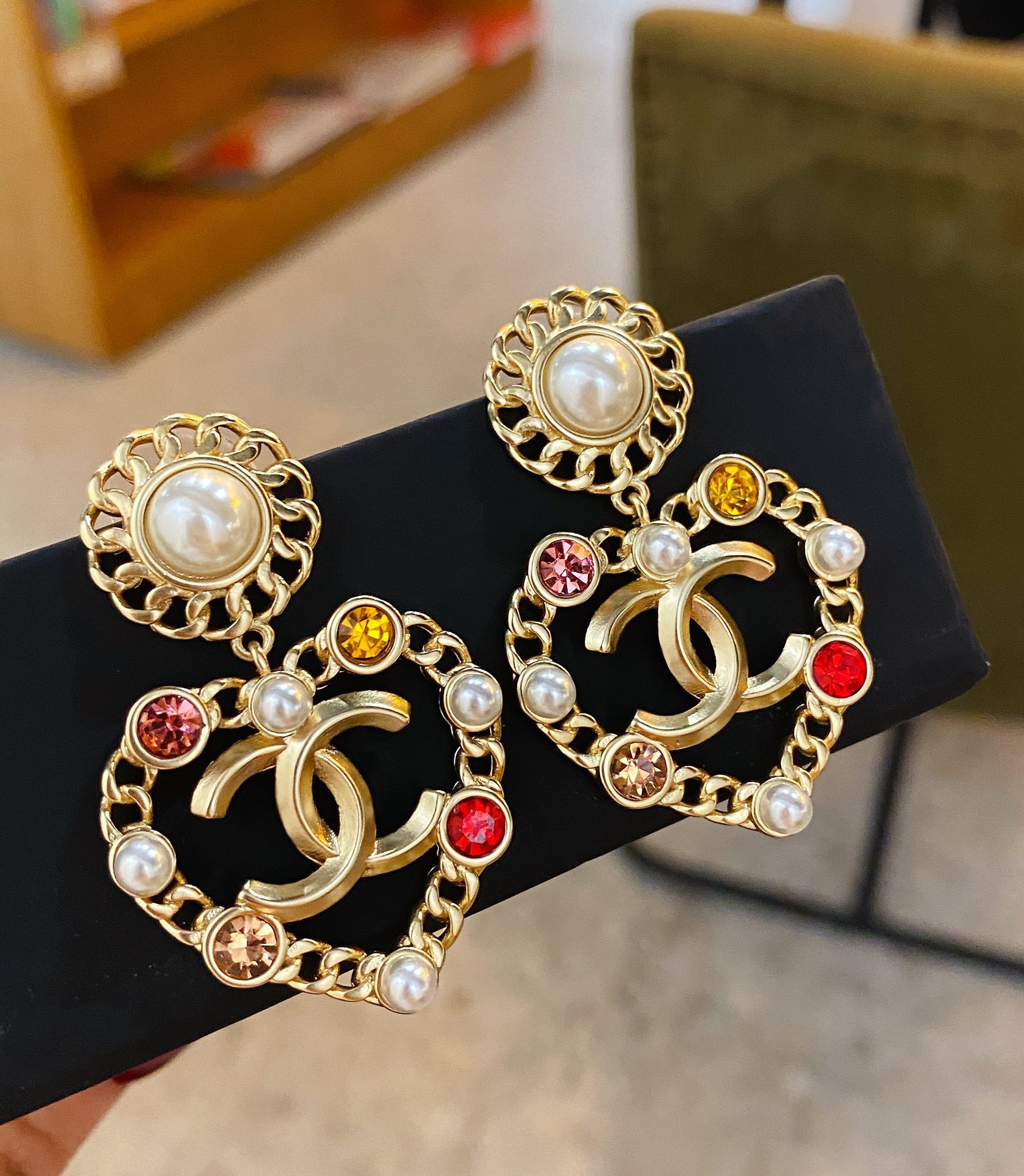 Chanel Luxury Earrings | Timeless Elegance & Boutique-Grade Quality 120