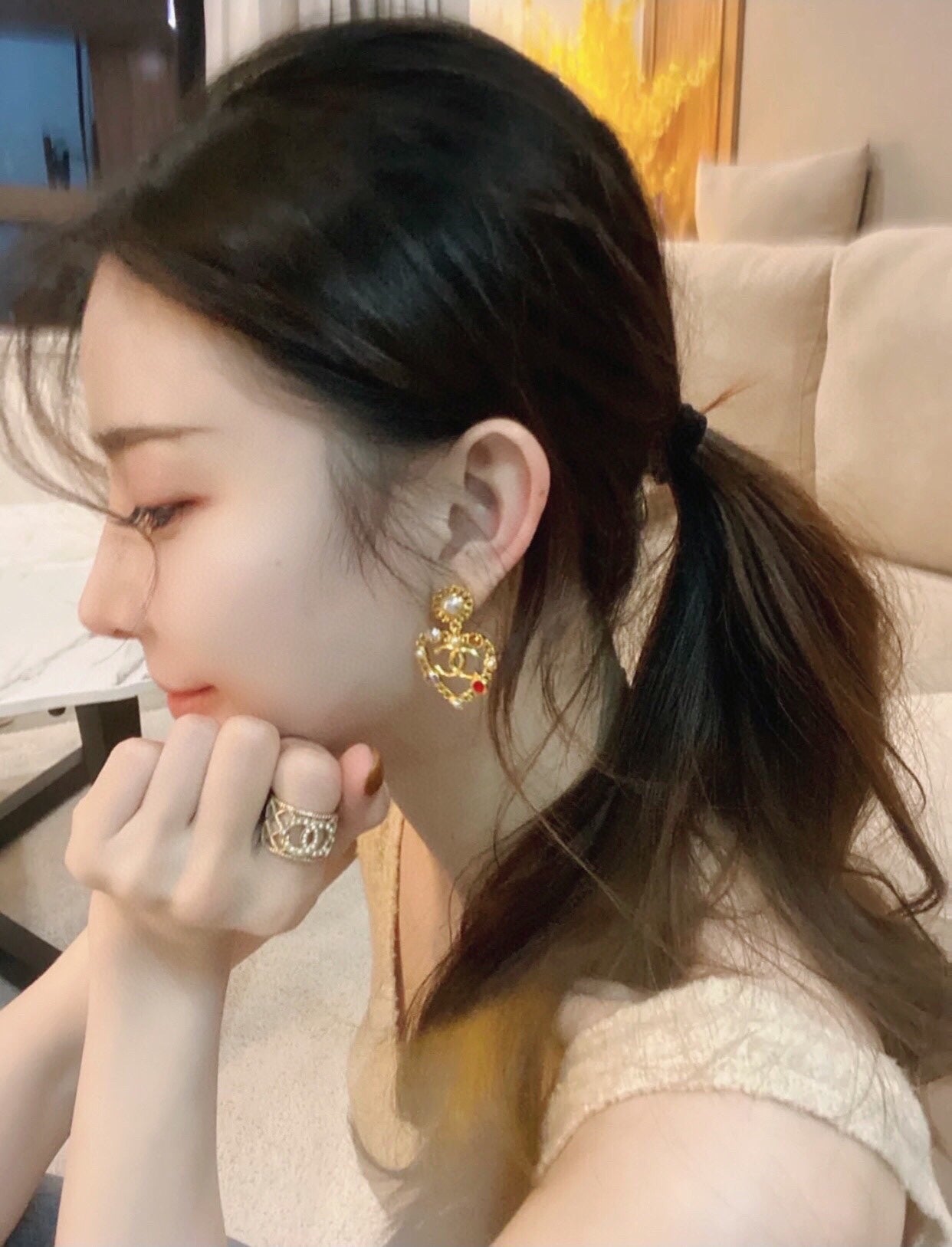 Chanel Luxury Earrings | Timeless Elegance & Boutique-Grade Quality 120