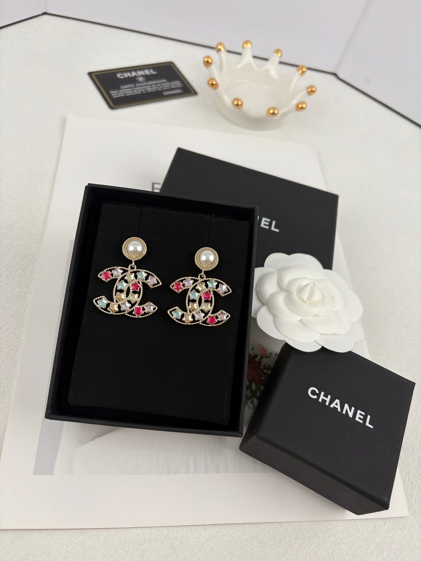 Chanel Luxury Earrings | Timeless Elegance & Boutique-Grade Quality 123