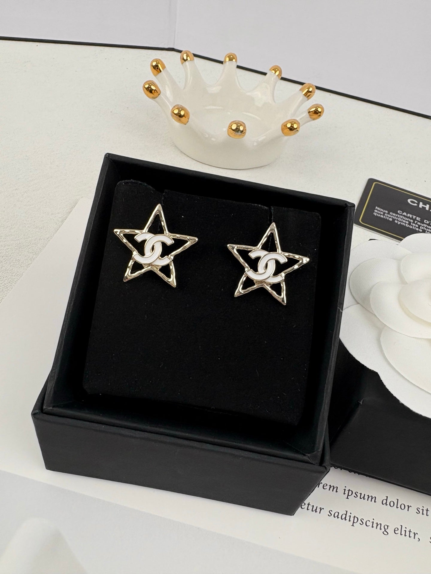 Chanel Luxury Earrings | Timeless Elegance & Boutique-Grade Quality 124