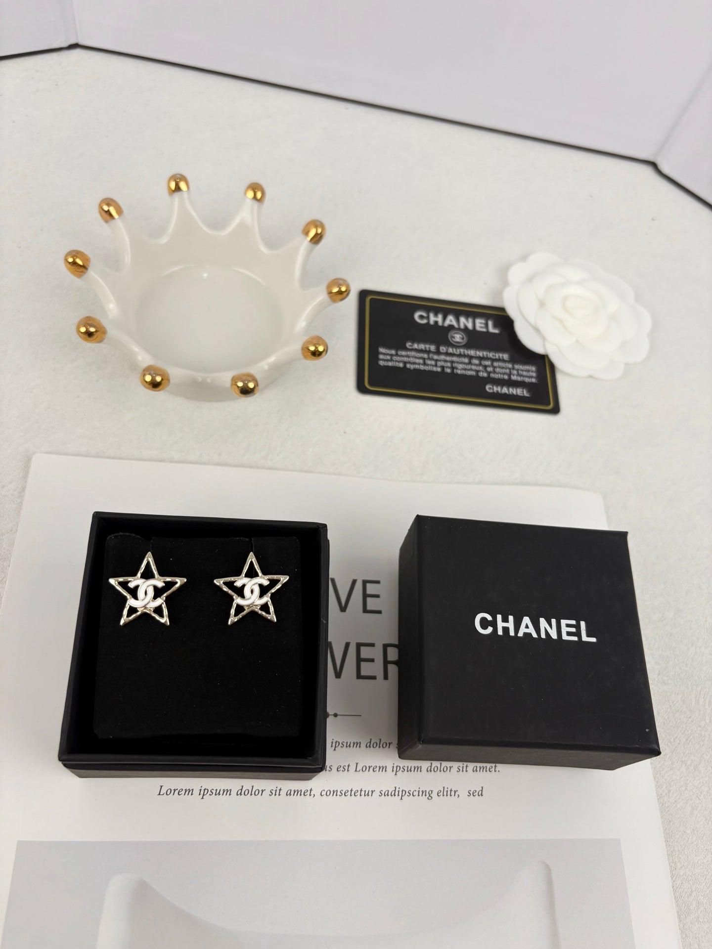 Chanel Luxury Earrings | Timeless Elegance & Boutique-Grade Quality 124