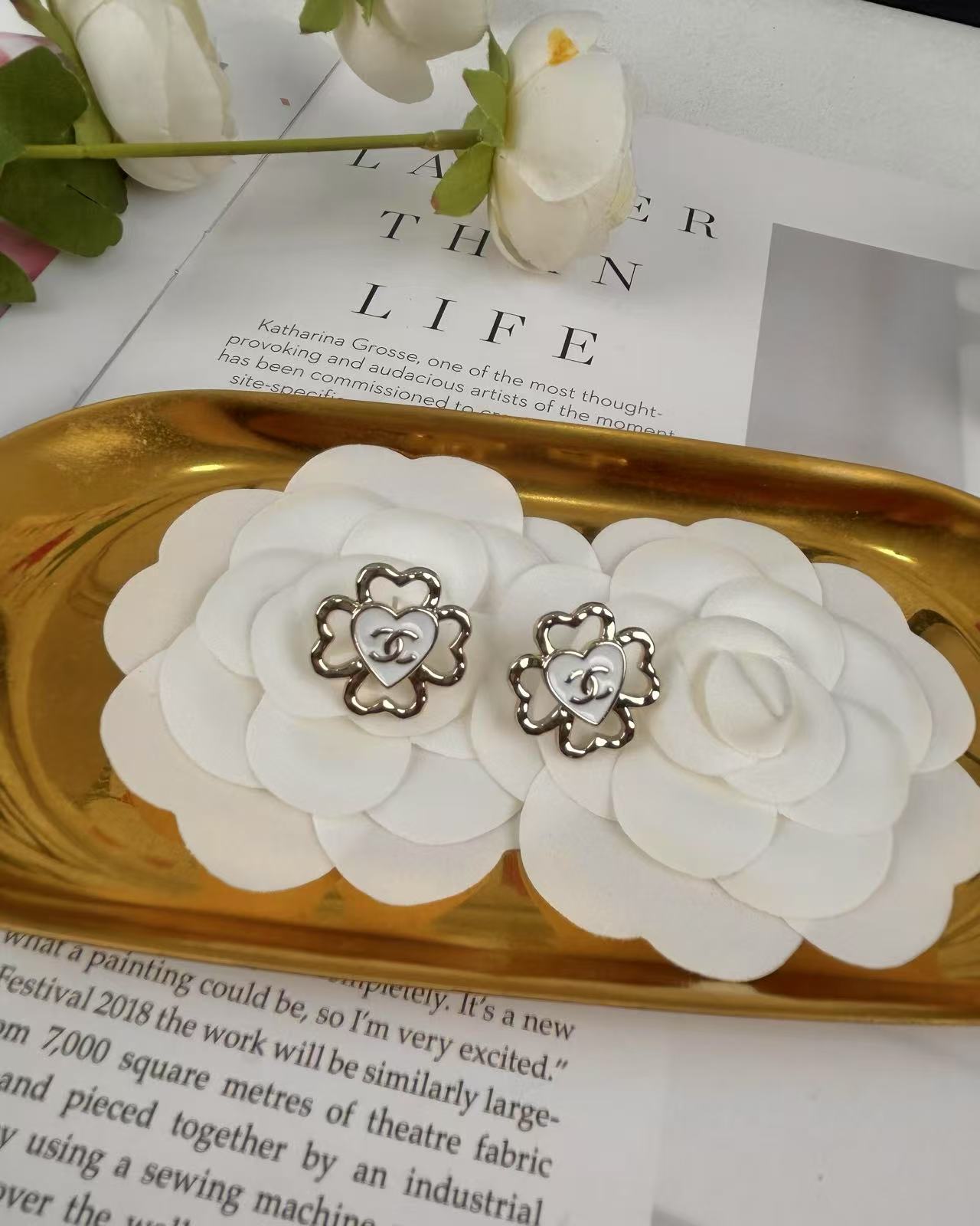 Chanel Luxury Earrings | Timeless Elegance & Boutique-Grade Quality 125