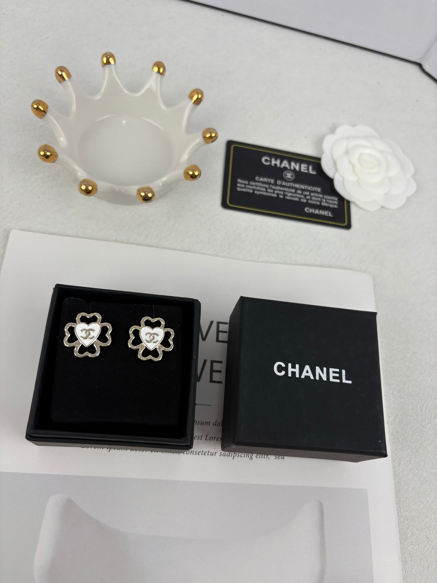 Chanel Luxury Earrings | Timeless Elegance & Boutique-Grade Quality 125