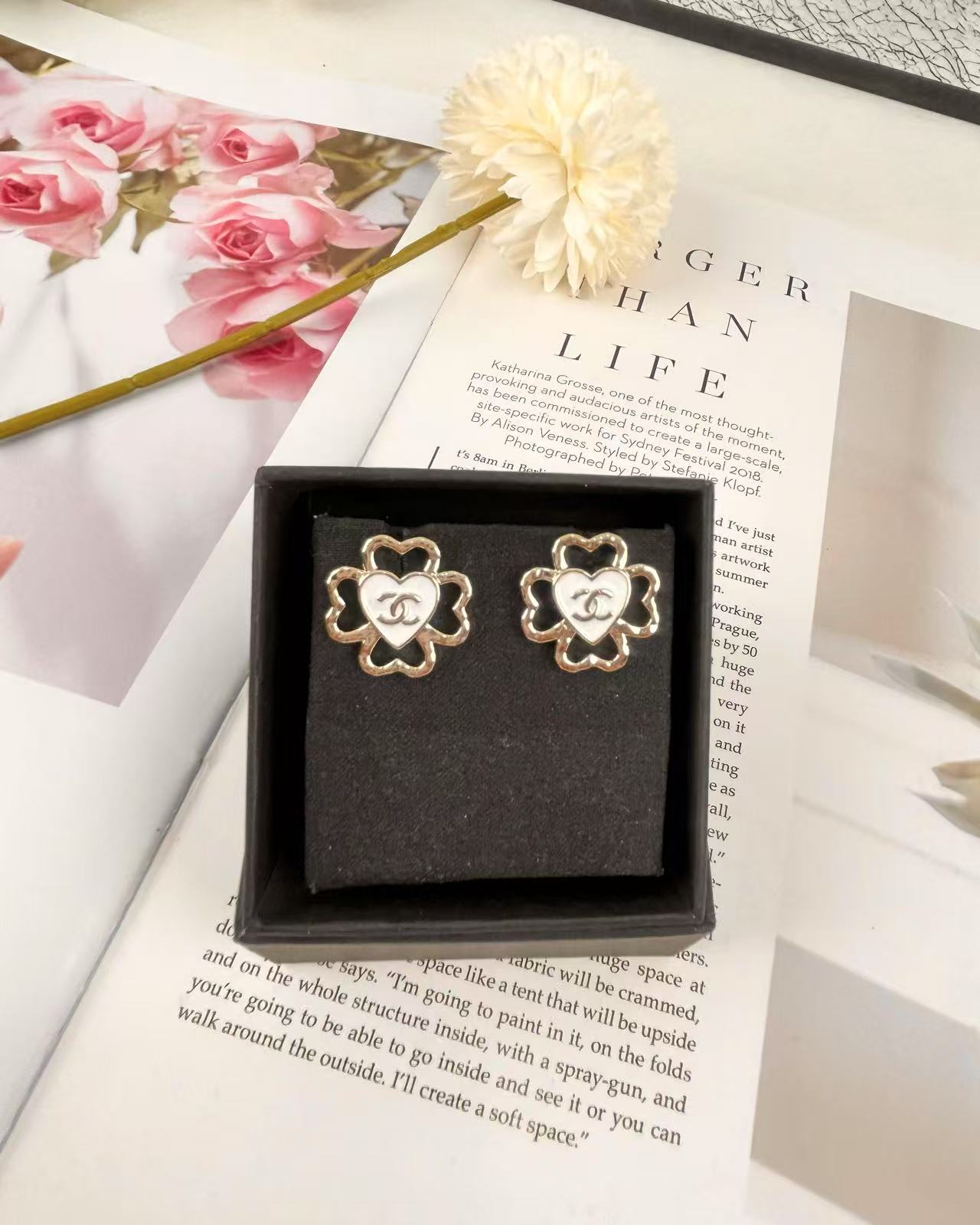 Chanel Luxury Earrings | Timeless Elegance & Boutique-Grade Quality 125