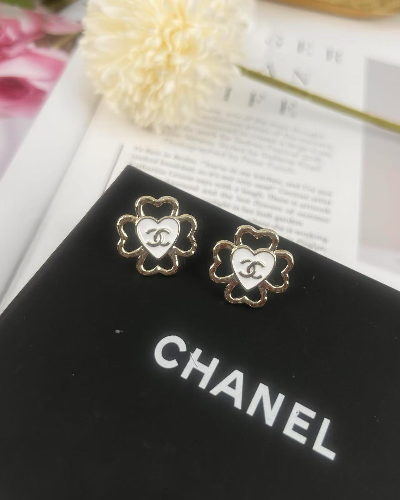 Chanel Luxury Earrings | Timeless Elegance & Boutique-Grade Quality 125