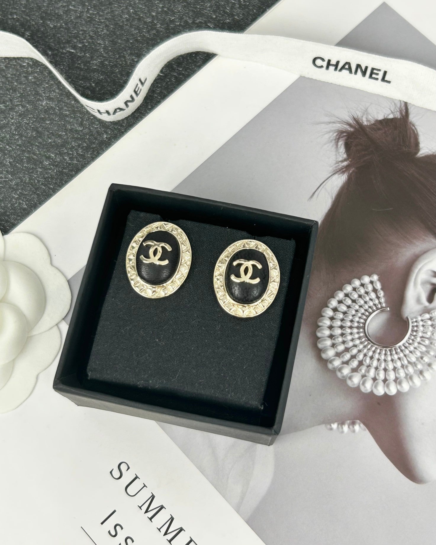 Chanel Luxury Earrings | Timeless Elegance & Boutique-Grade Quality 127