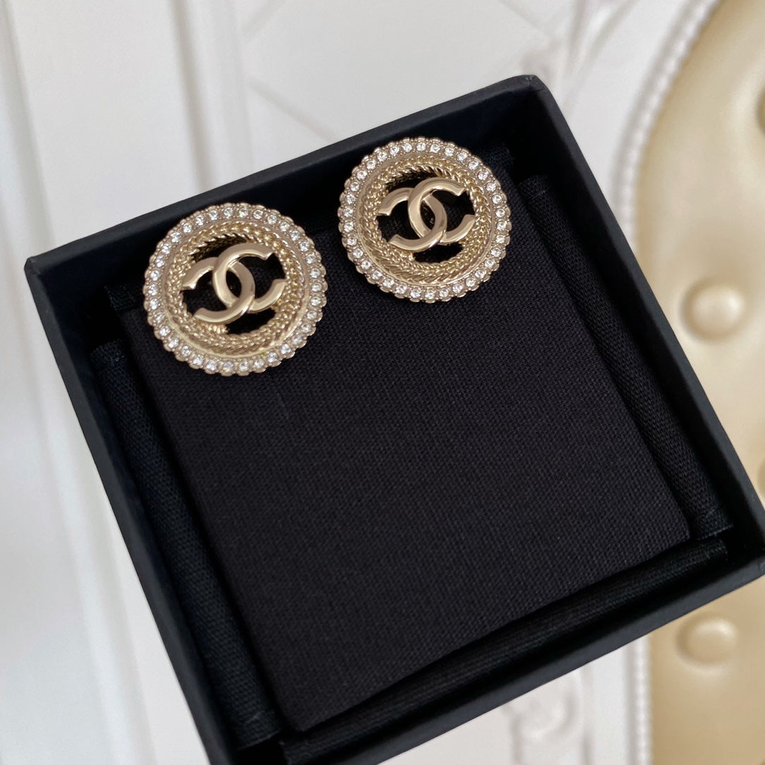 Chanel Luxury Earrings | Timeless Elegance & Boutique-Grade Quality 129