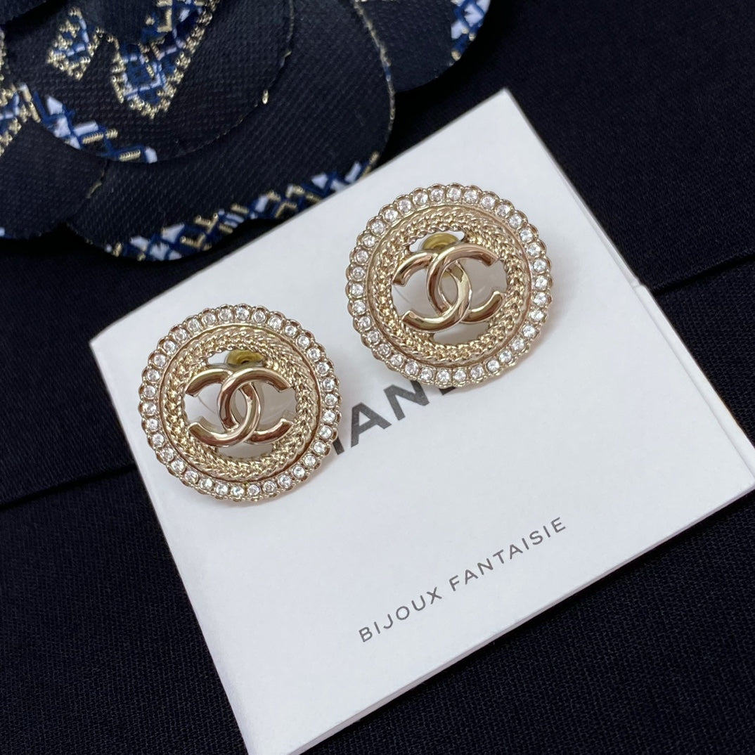 Chanel Luxury Earrings | Timeless Elegance & Boutique-Grade Quality 129