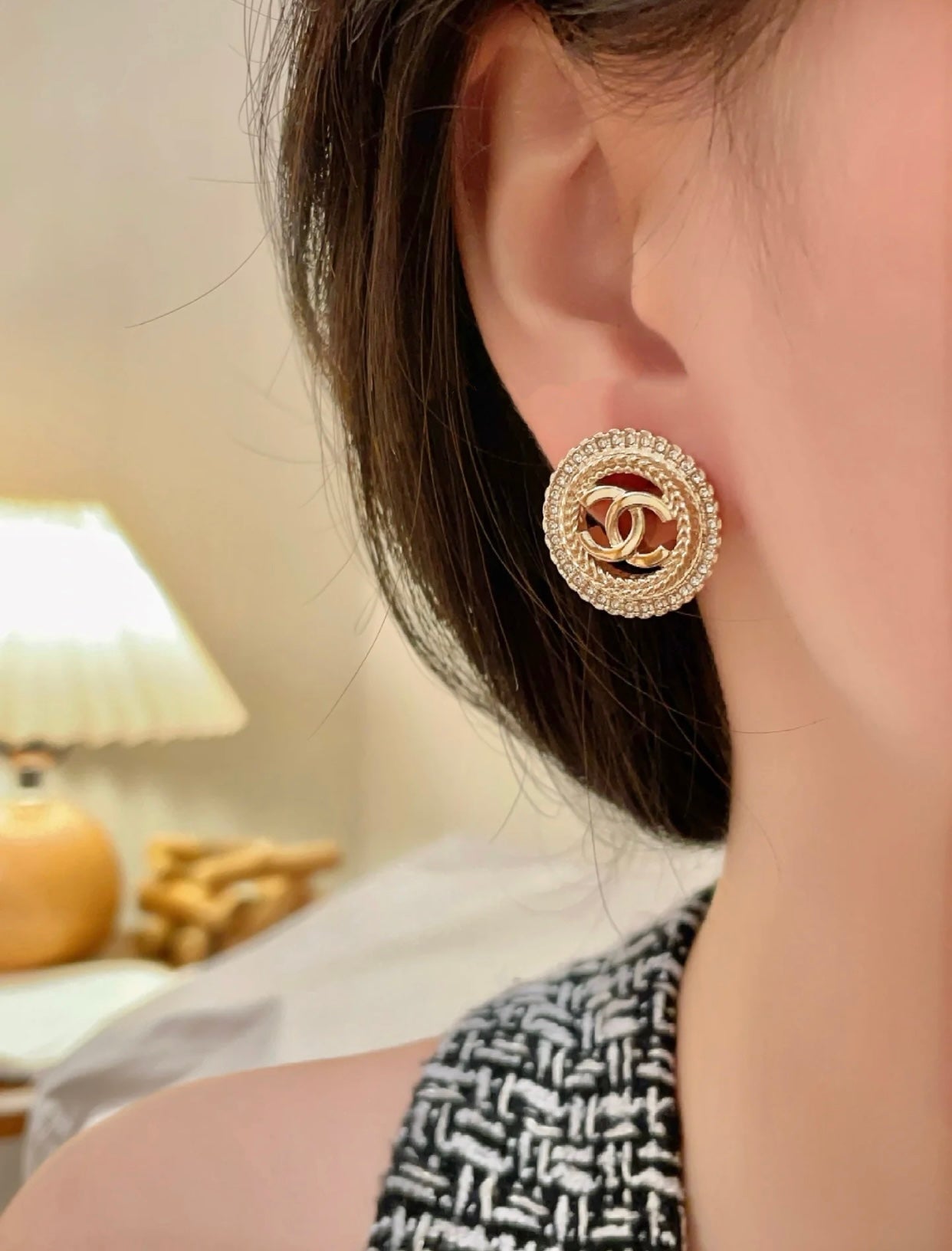 Chanel Luxury Earrings | Timeless Elegance & Boutique-Grade Quality 129