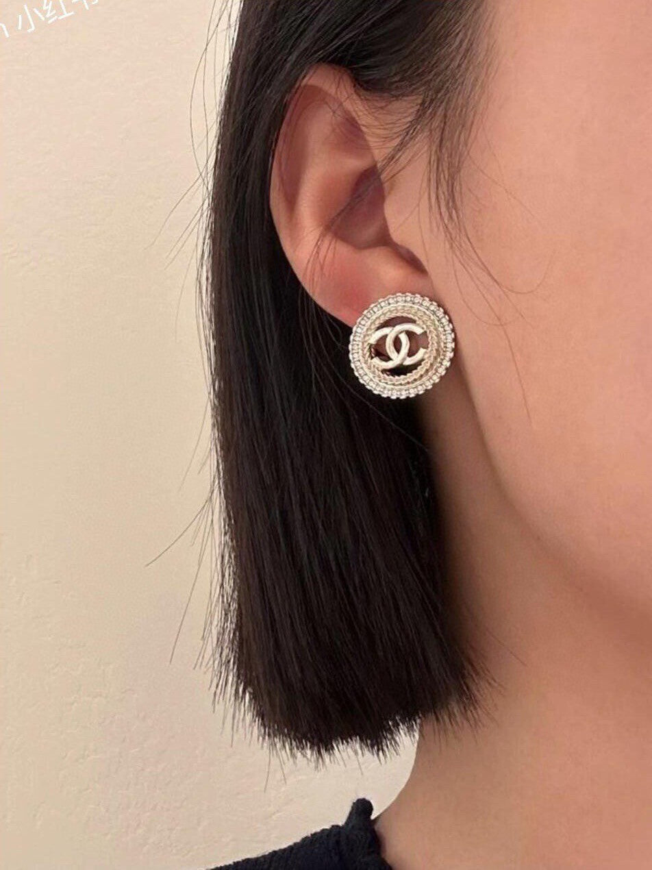 Chanel Luxury Earrings | Timeless Elegance & Boutique-Grade Quality 129