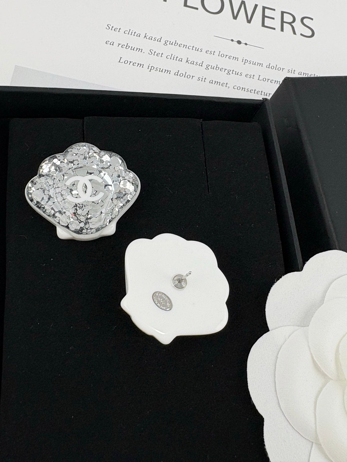 Chanel Luxury Earrings | Timeless Elegance & Boutique-Grade Quality 132