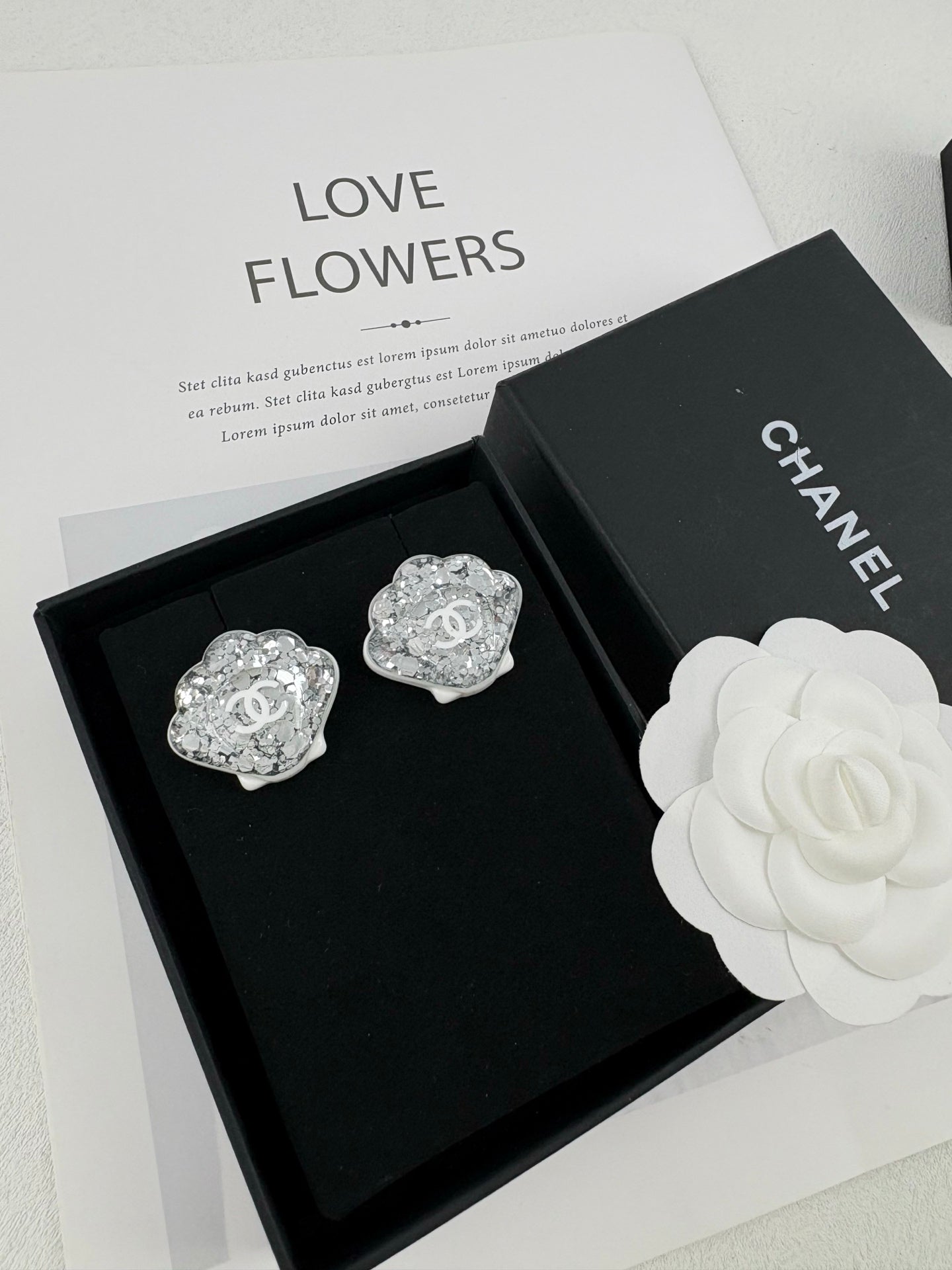 Chanel Luxury Earrings | Timeless Elegance & Boutique-Grade Quality 132