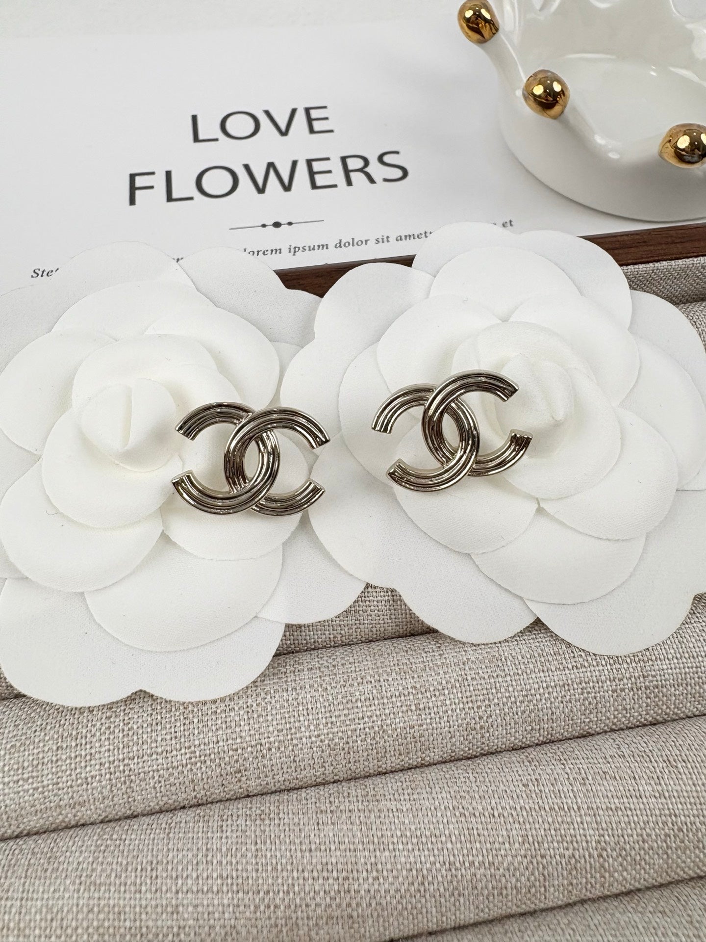 Chanel Luxury Earrings | Timeless Elegance & Boutique-Grade Quality 133