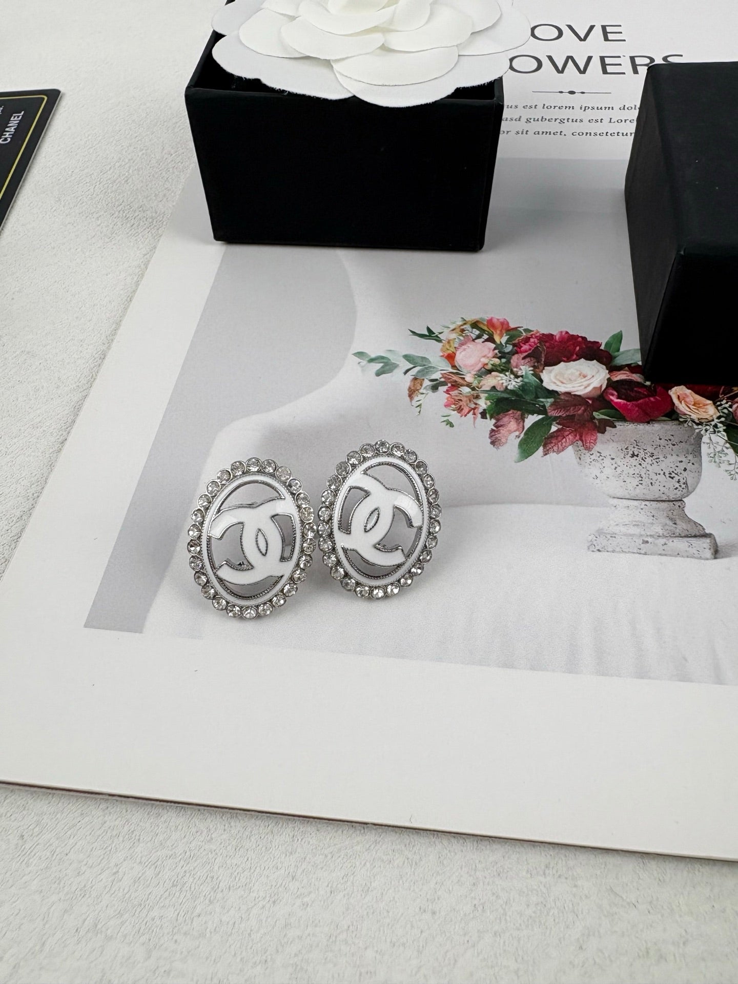 Chanel Luxury Earrings | Timeless Elegance & Boutique-Grade Quality 134