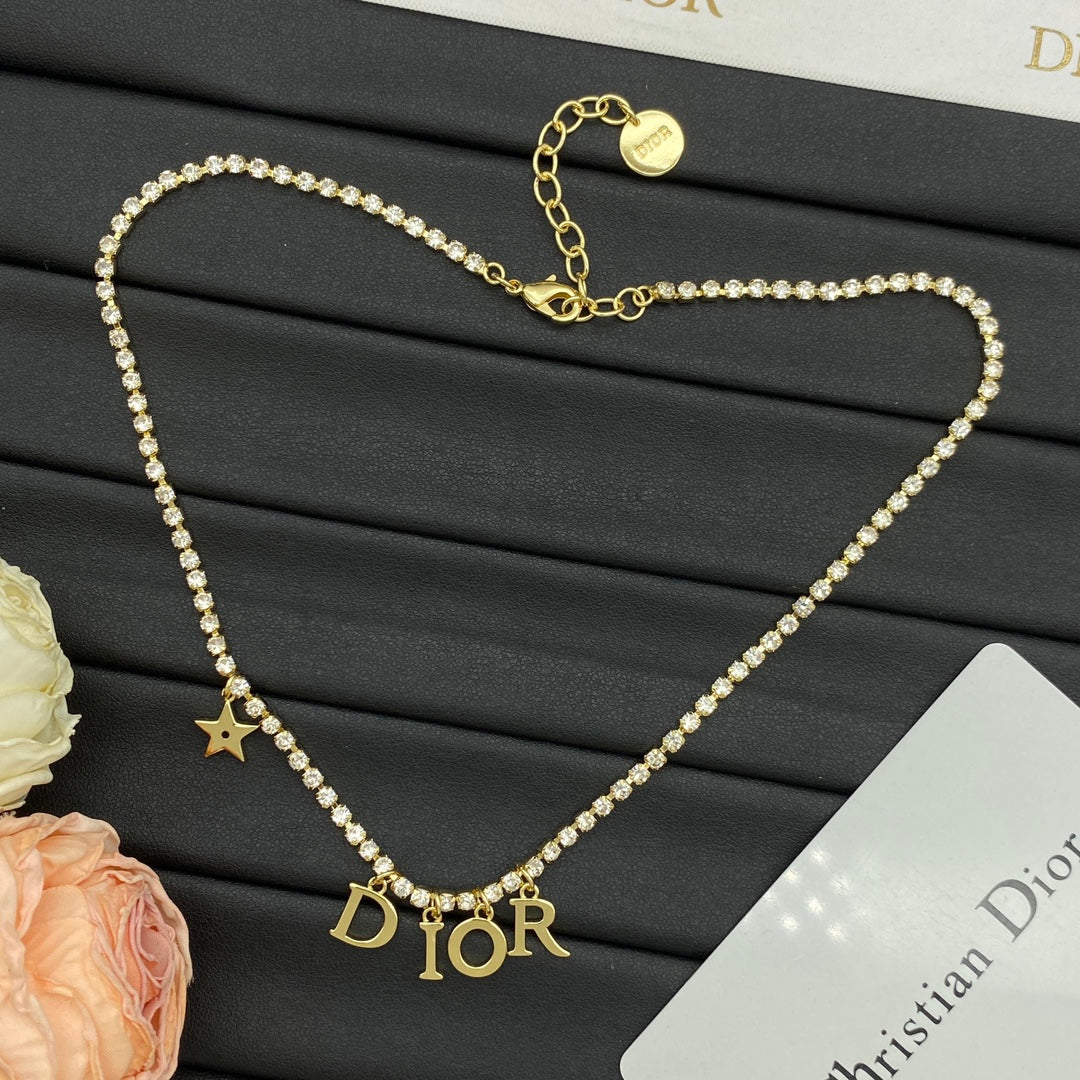 Dior Luxury Necklace | Timeless Elegance & Boutique-Grade Quality 18