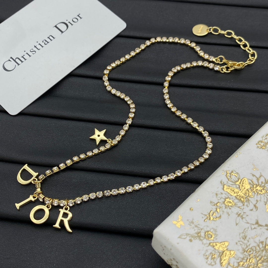 Dior Luxury Necklace | Timeless Elegance & Boutique-Grade Quality 18