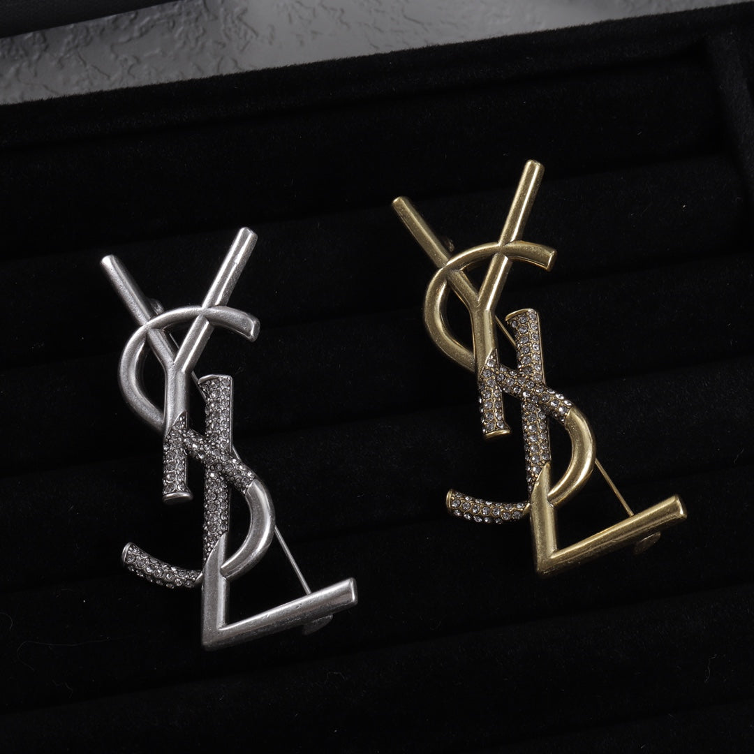 YSL Luxury Brooch | Iconic Elegance & Boutique-Grade Quality 03