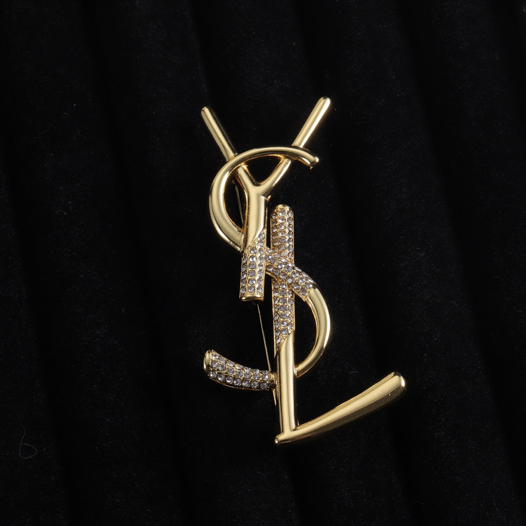 YSL Luxury Brooch | Iconic Elegance & Boutique-Grade Quality 03