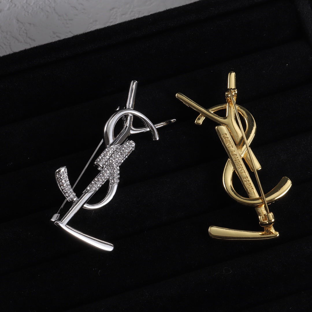 YSL Luxury Brooch | Iconic Elegance & Boutique-Grade Quality 03