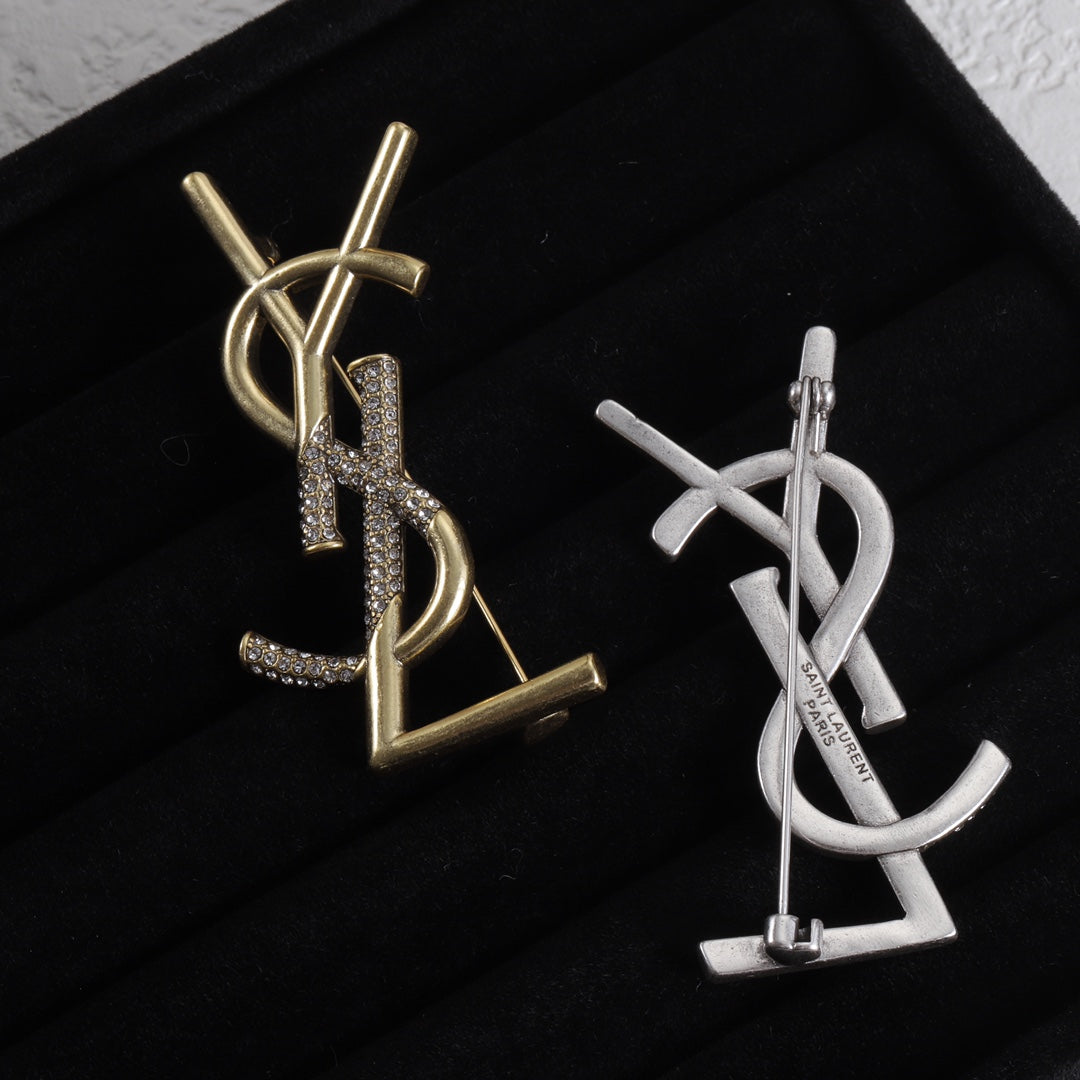 YSL Luxury Brooch | Iconic Elegance & Boutique-Grade Quality 03