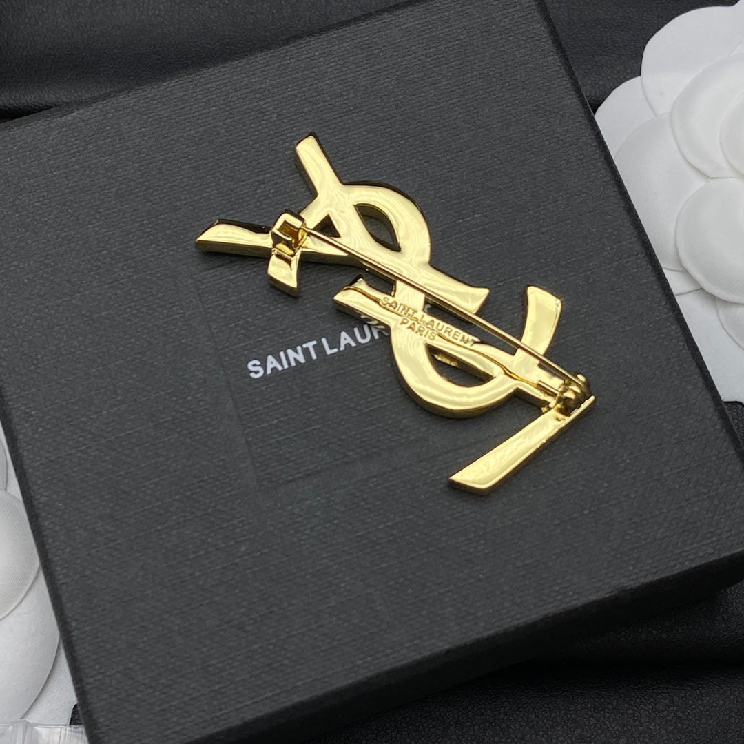 YSL Luxury Brooch | Iconic Elegance & Boutique-Grade Quality 05