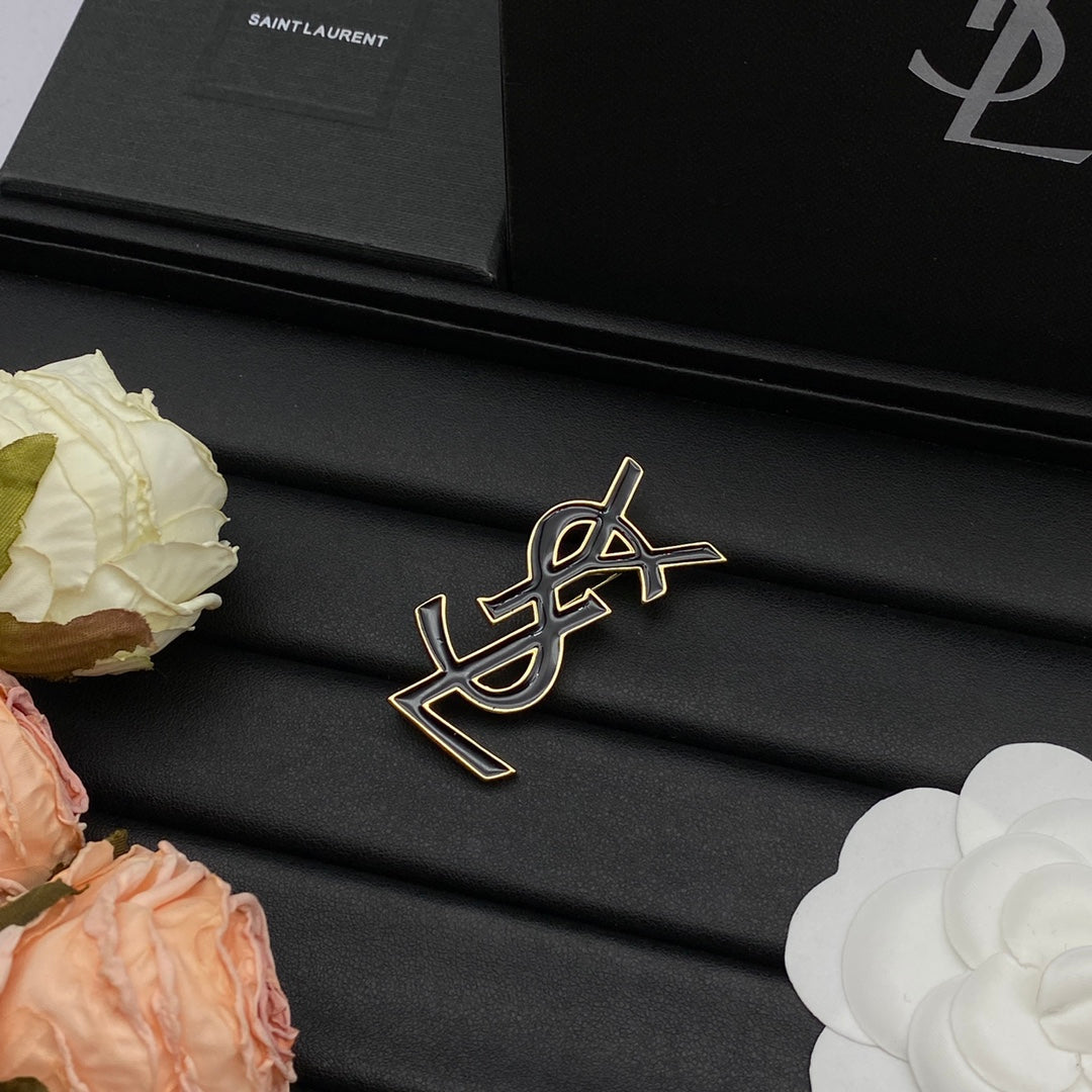 YSL Luxury Brooch | Iconic Elegance & Boutique-Grade Quality 06