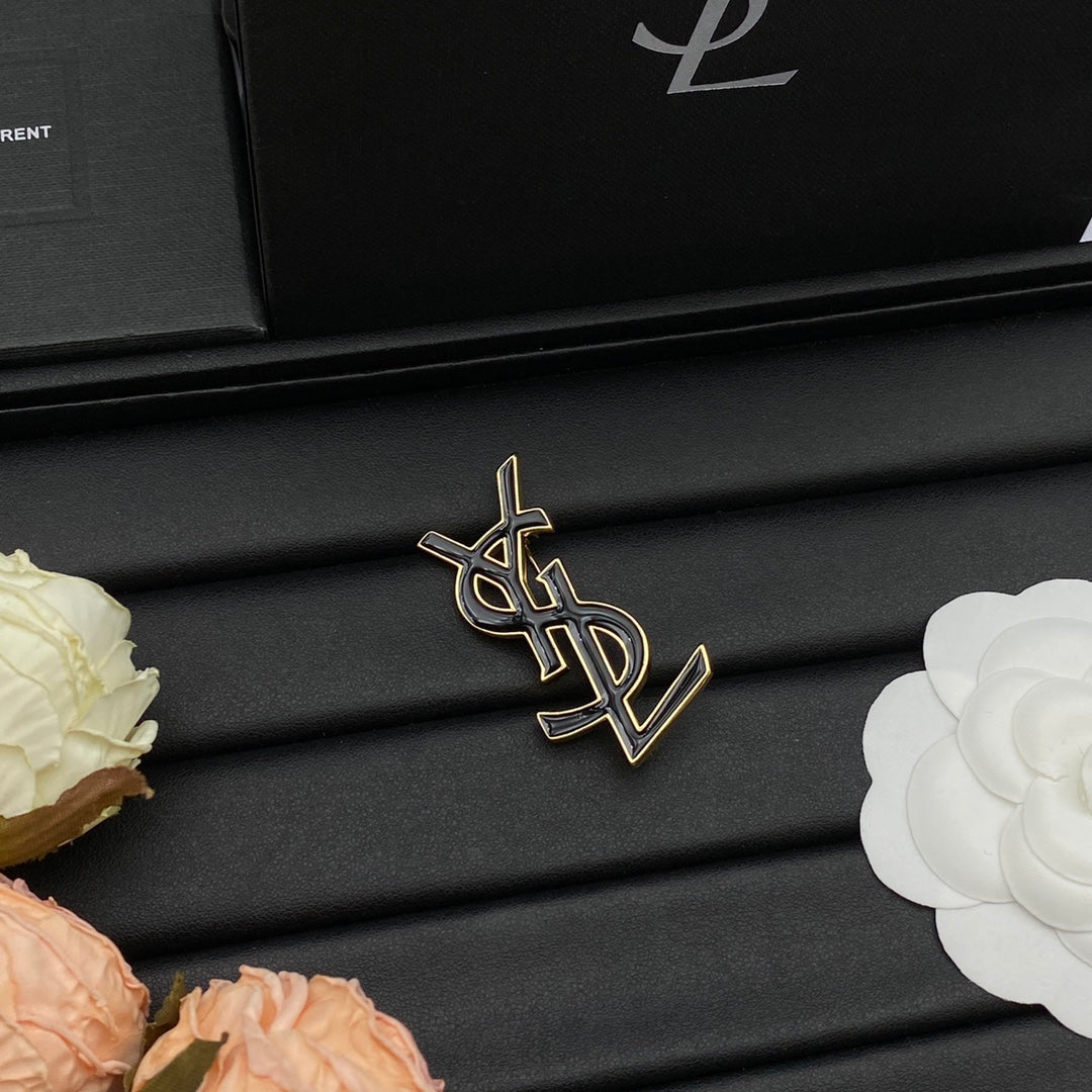 YSL Luxury Brooch | Iconic Elegance & Boutique-Grade Quality 06