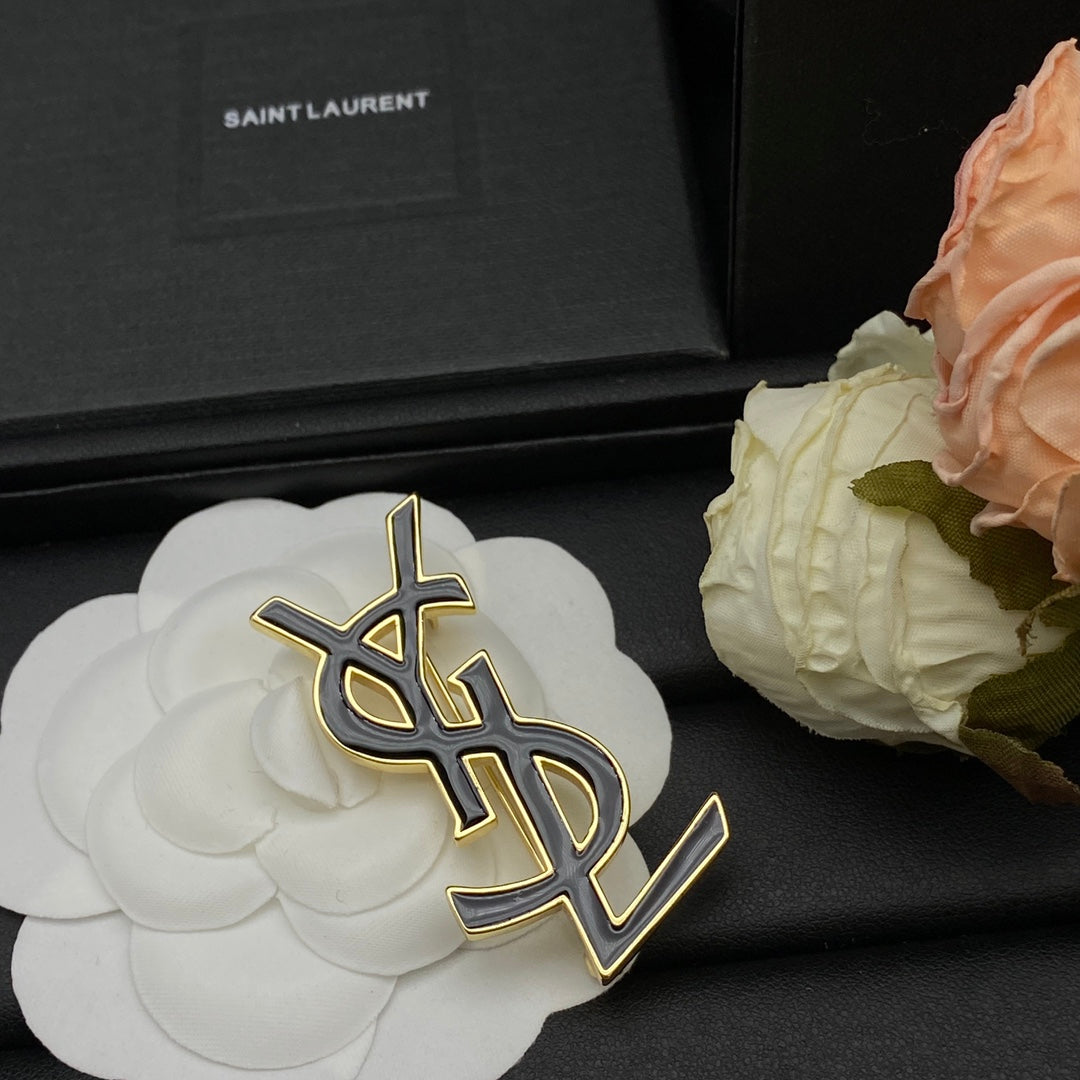 YSL Luxury Brooch | Iconic Elegance & Boutique-Grade Quality 06