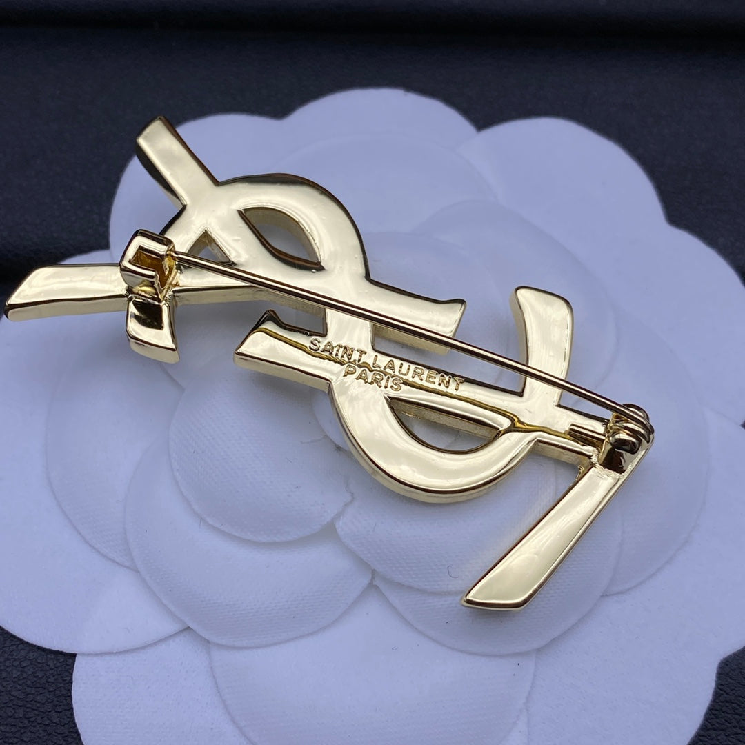 YSL Luxury Brooch | Iconic Elegance & Boutique-Grade Quality 06