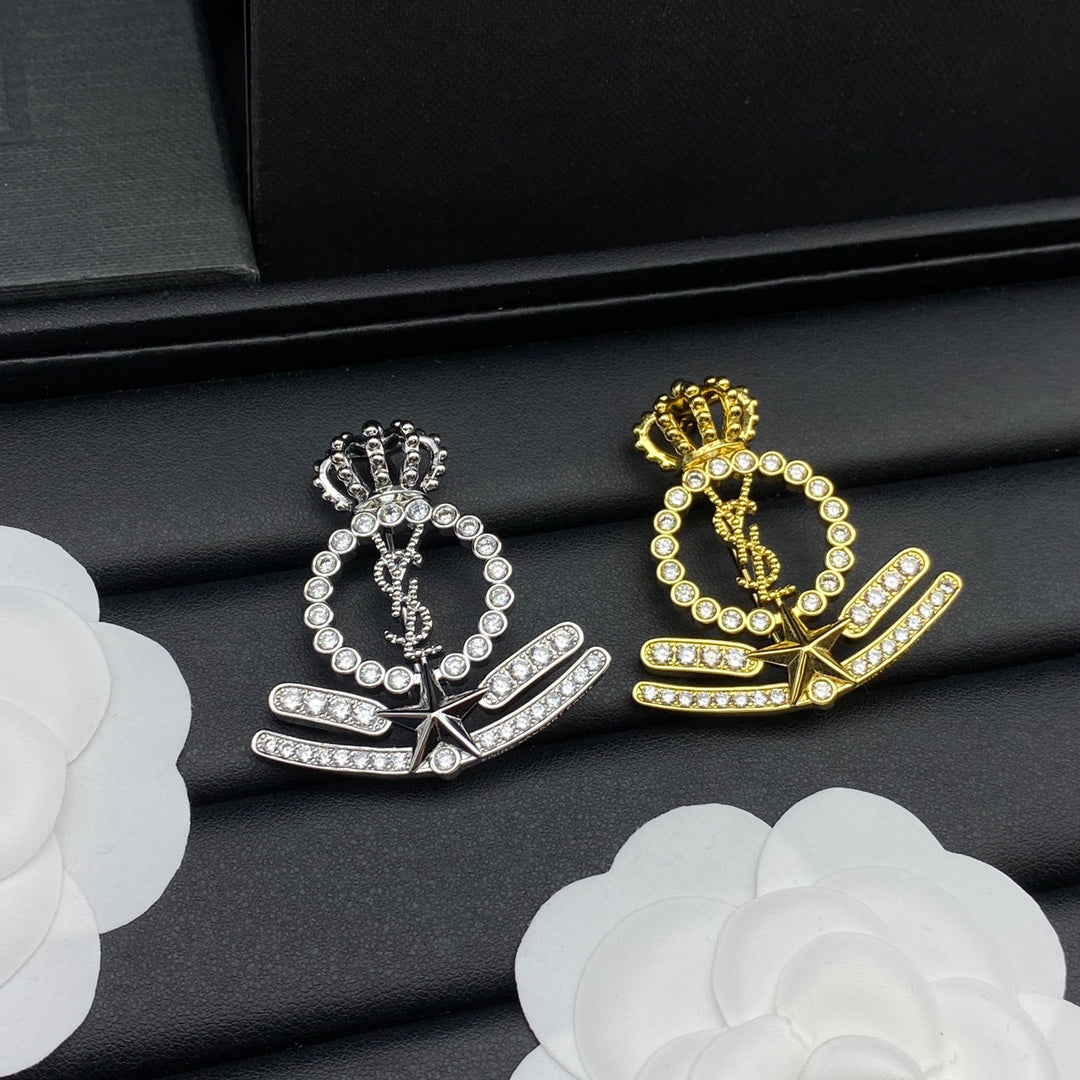 YSL Luxury Brooch | Iconic Elegance & Boutique-Grade Quality 07
