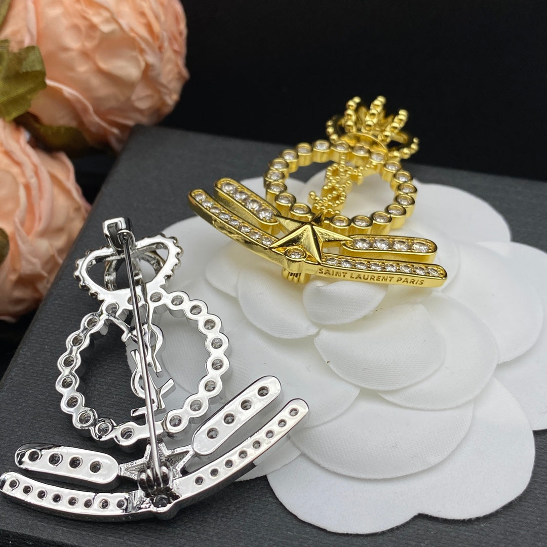 YSL Luxury Brooch | Iconic Elegance & Boutique-Grade Quality 07