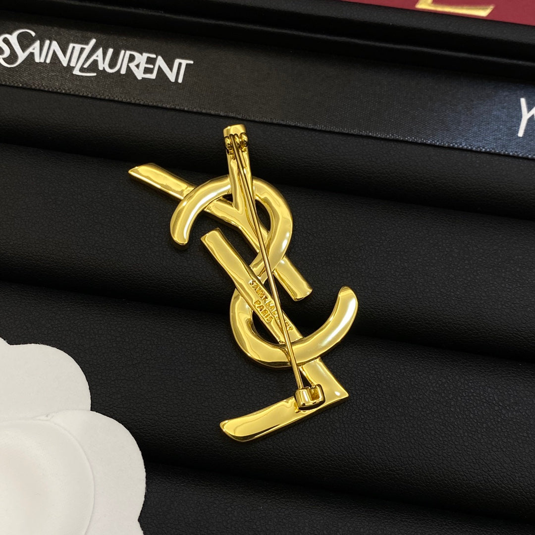YSL Luxury Brooch | Iconic Elegance & Boutique-Grade Quality 09