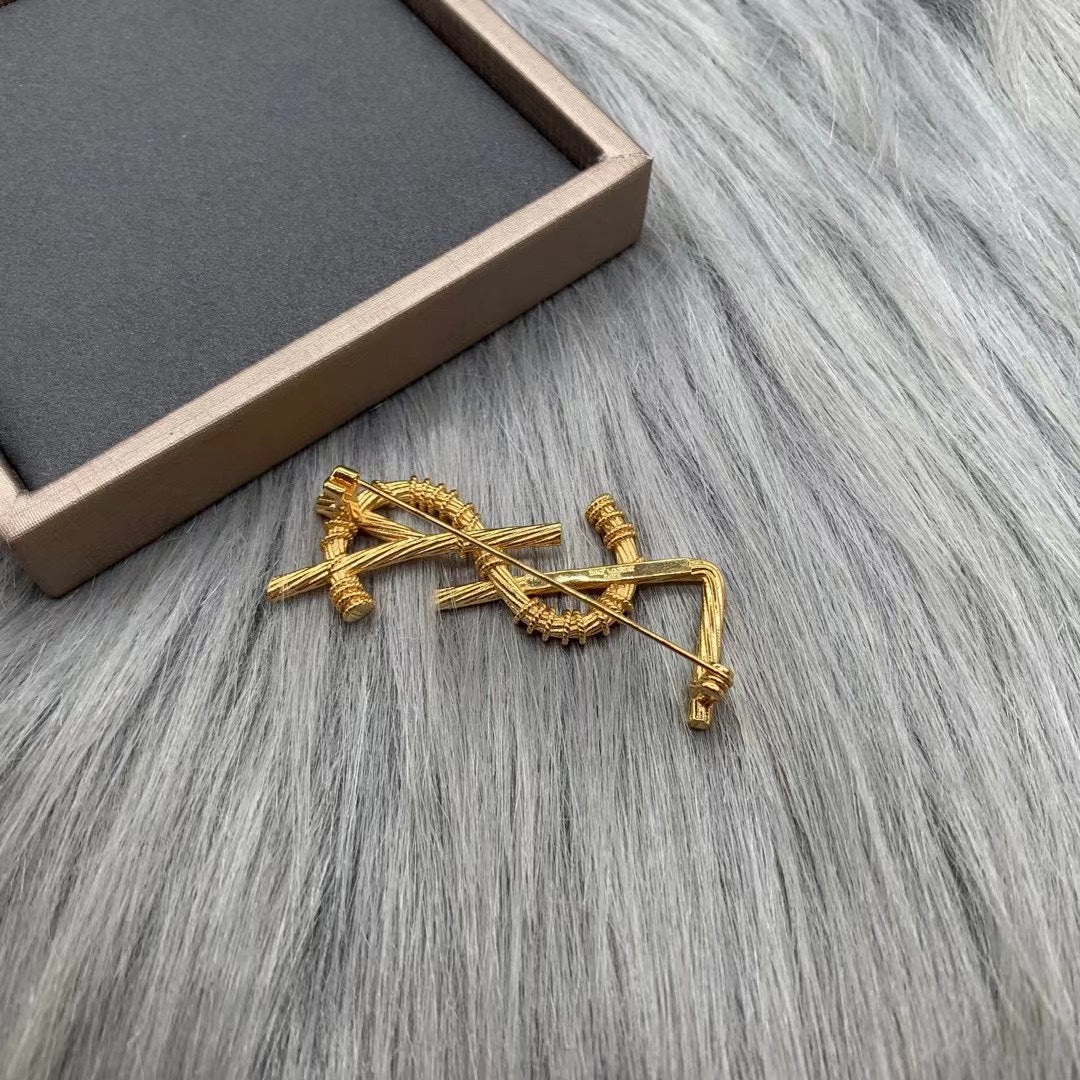 YSL Luxury Brooch | Iconic Elegance & Boutique-Grade Quality 12