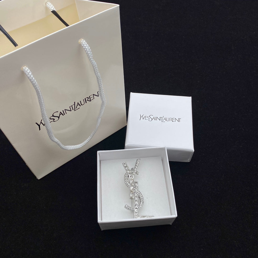 YSL Luxury Brooch | Iconic Elegance & Boutique-Grade Quality 13