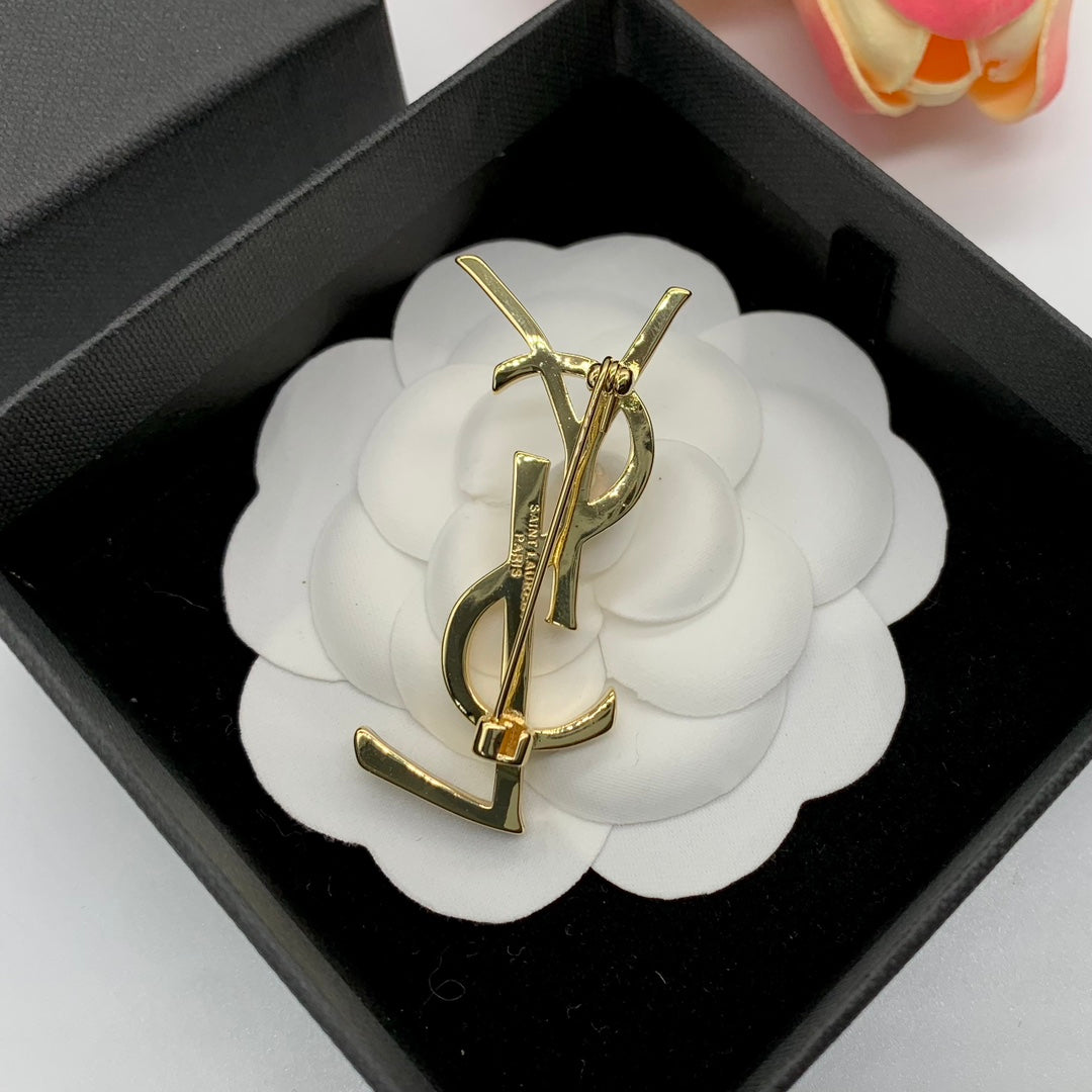 YSL Luxury Brooch | Iconic Elegance & Boutique-Grade Quality 14